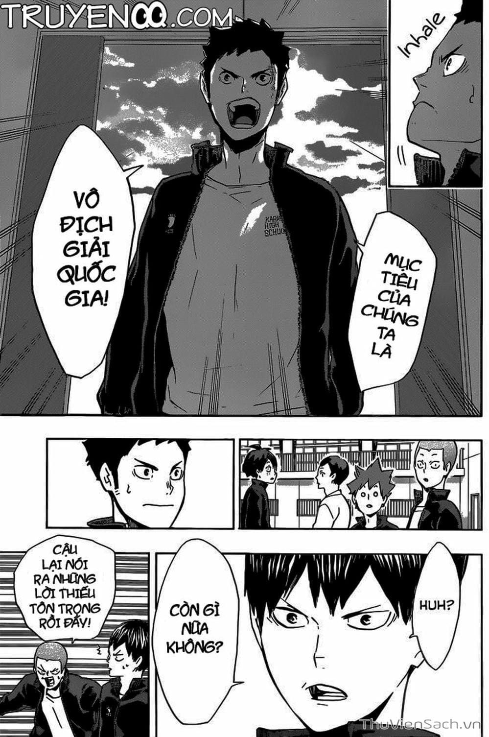 Truyện Tranh Vua Bóng Chuyền Haikyuu trang 6