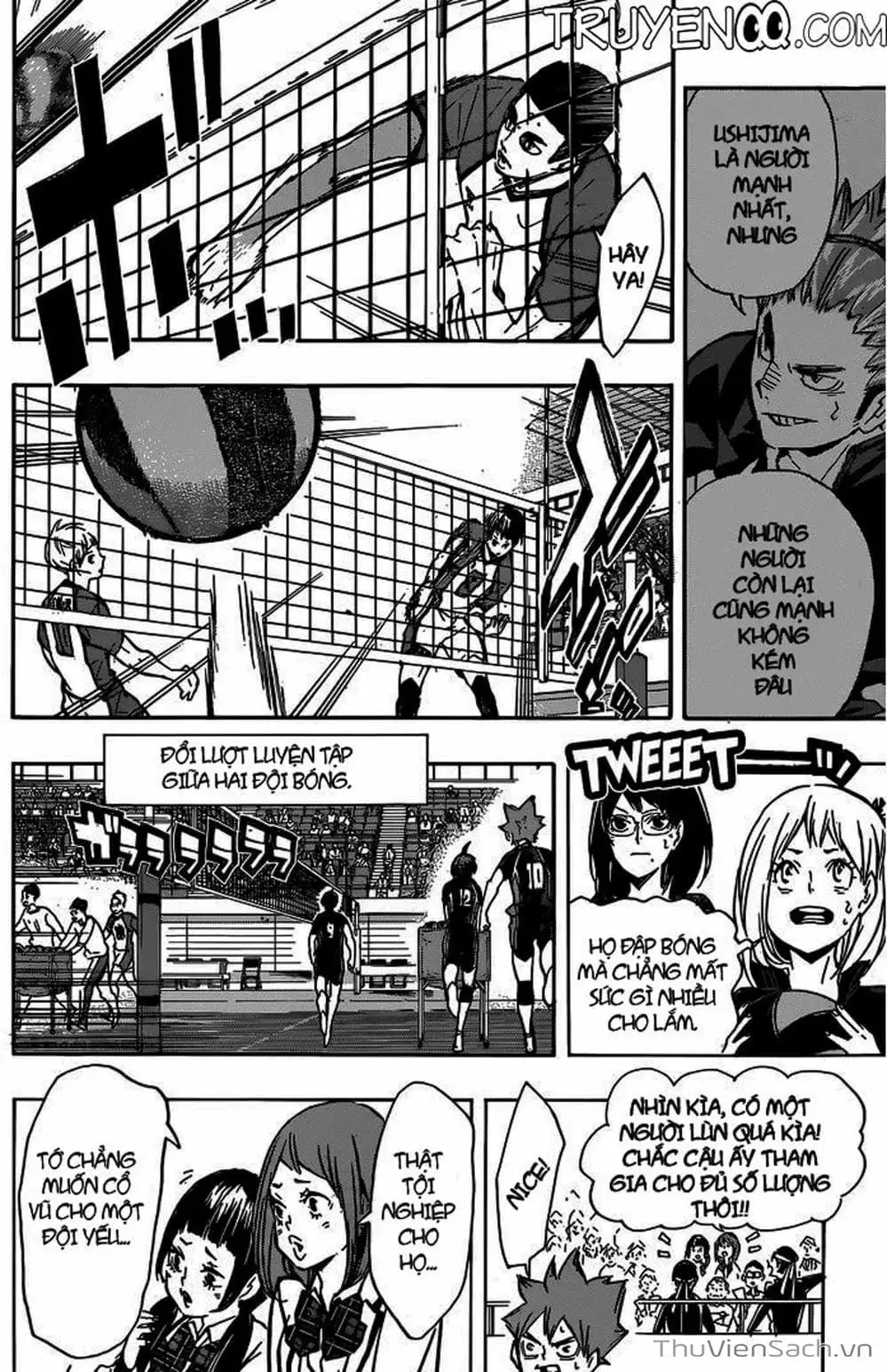Truyện Tranh Vua Bóng Chuyền Haikyuu trang 6