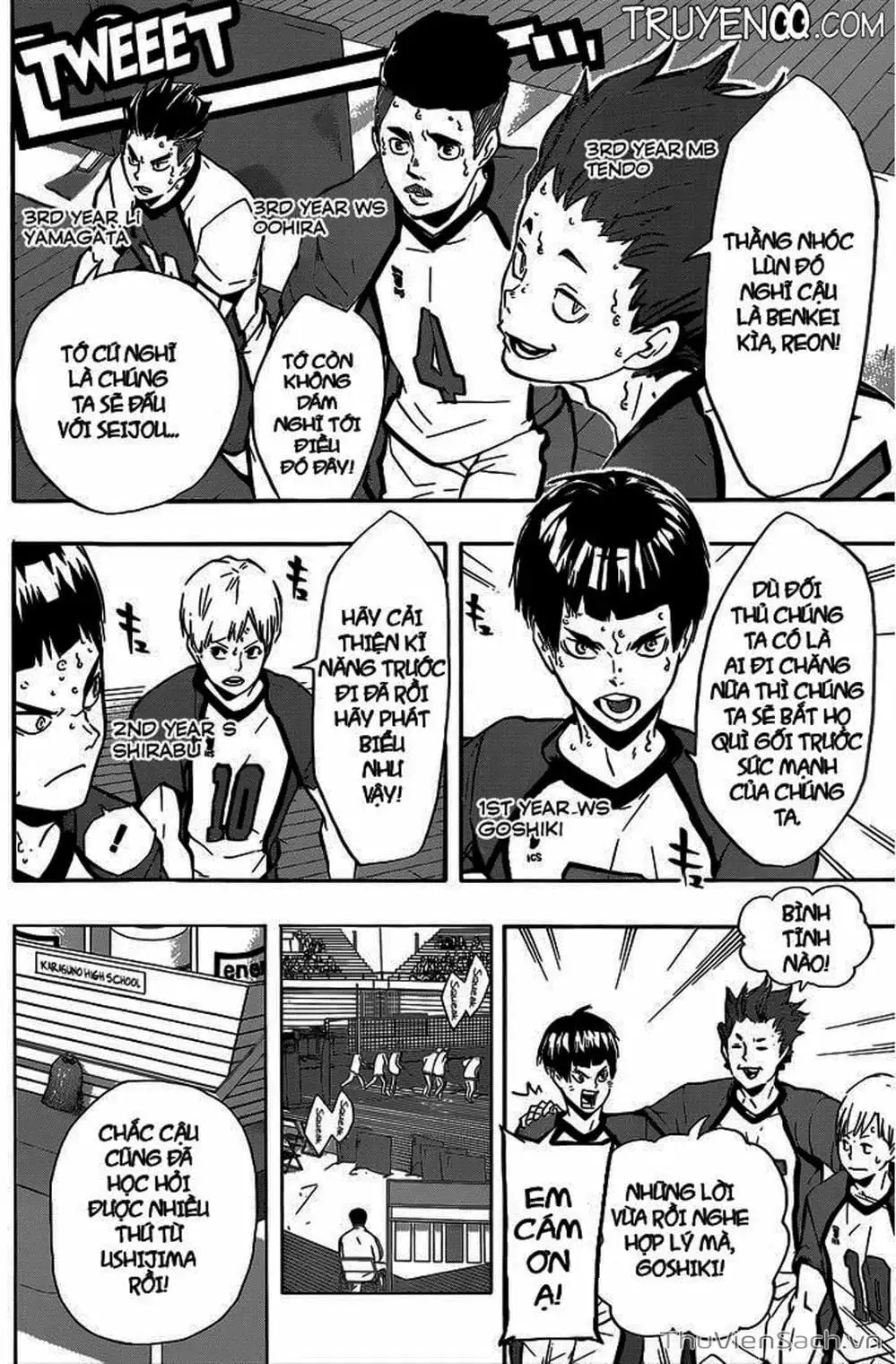 Truyện Tranh Vua Bóng Chuyền Haikyuu trang 6