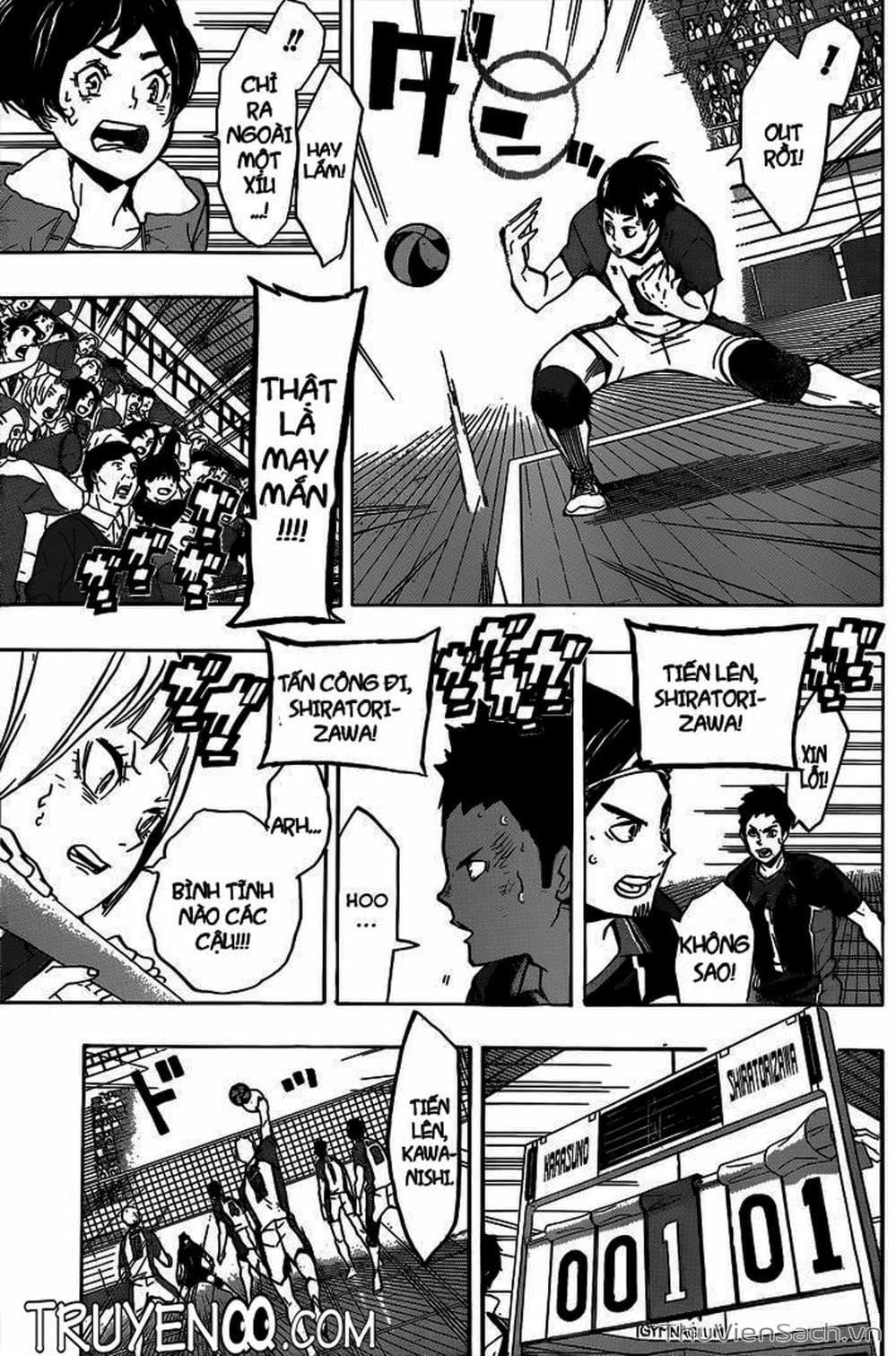Truyện Tranh Vua Bóng Chuyền Haikyuu trang 6