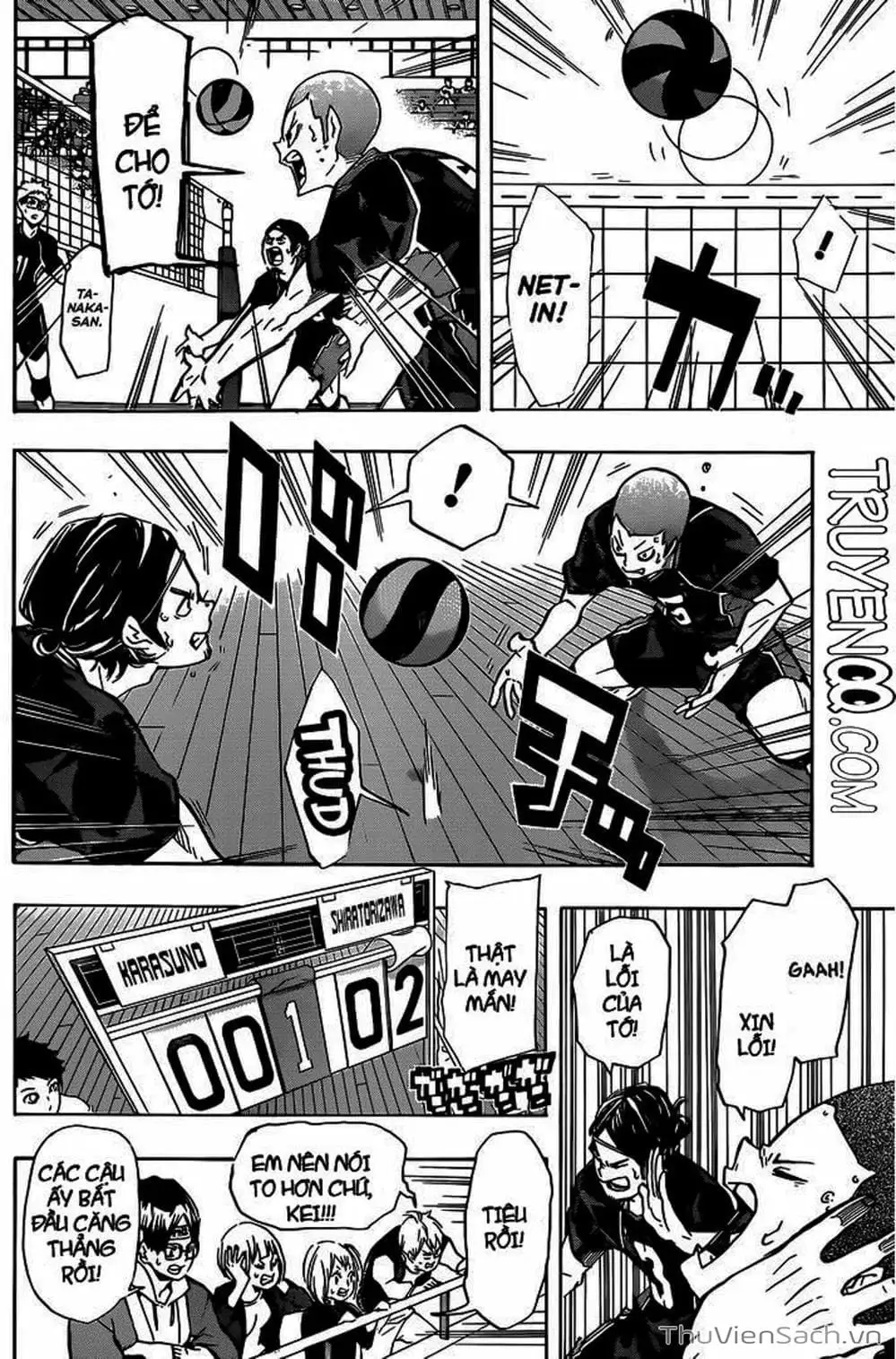 Truyện Tranh Vua Bóng Chuyền Haikyuu trang 6