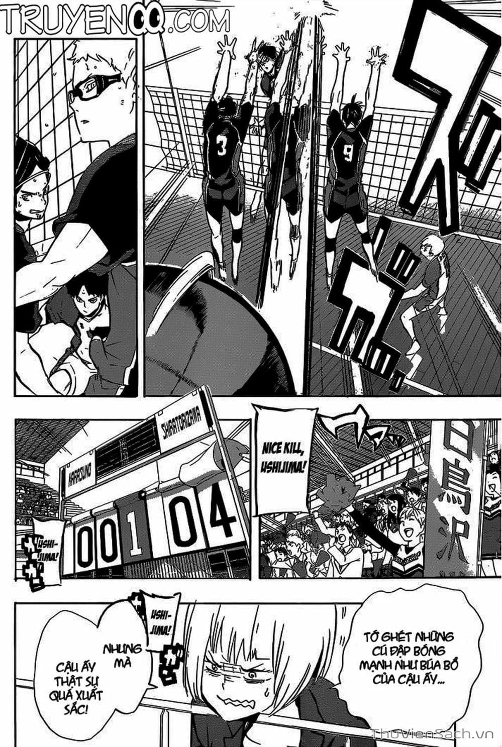 Truyện Tranh Vua Bóng Chuyền Haikyuu trang 6