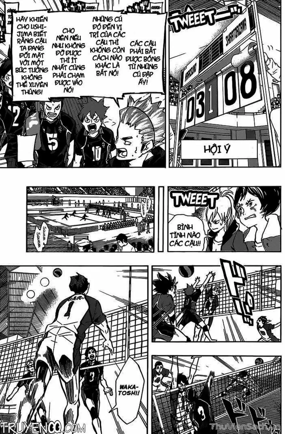 Truyện Tranh Vua Bóng Chuyền Haikyuu trang 6