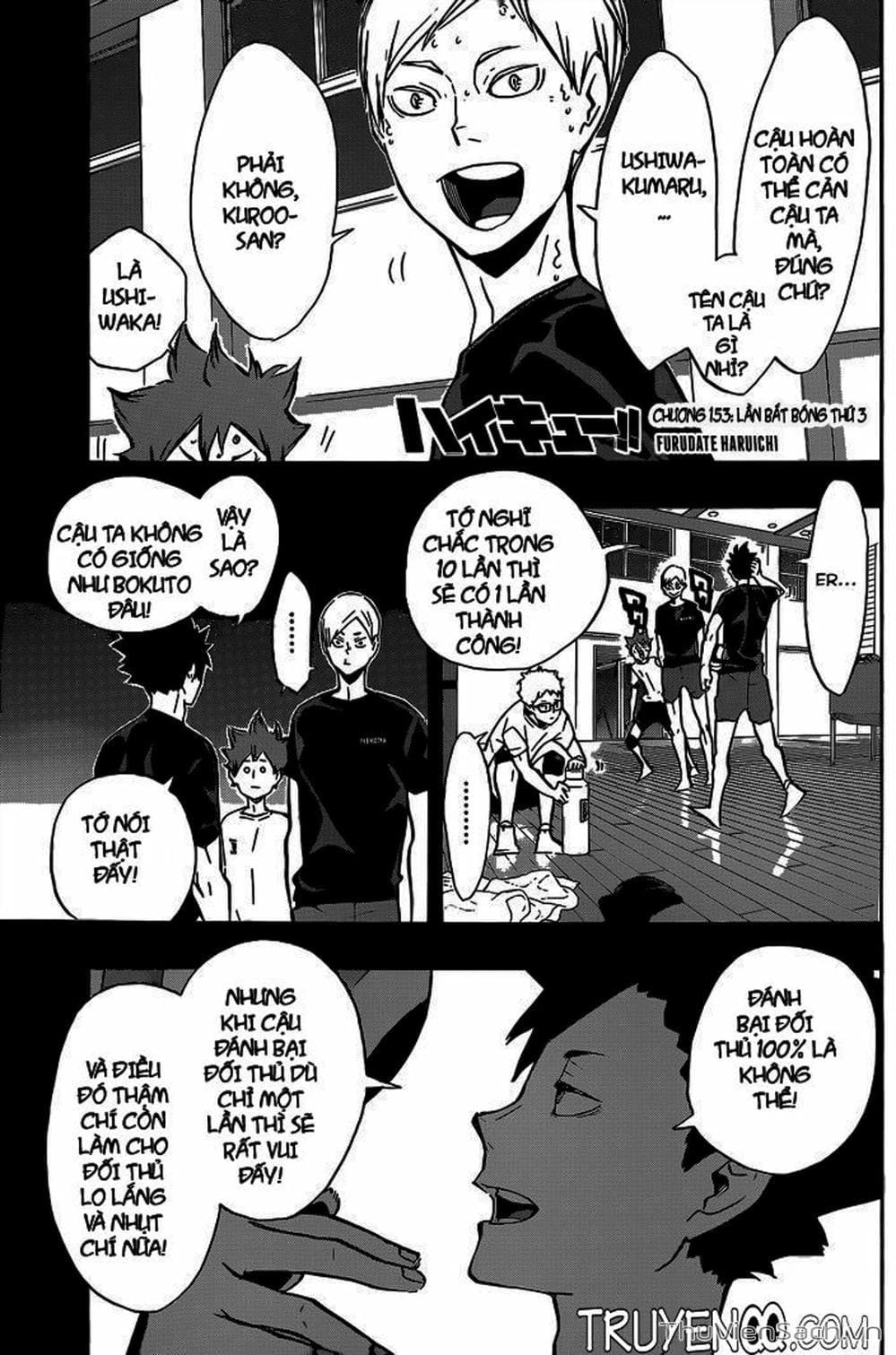 Truyện Tranh Vua Bóng Chuyền Haikyuu trang 6