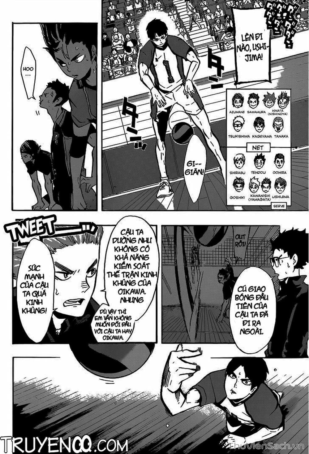 Truyện Tranh Vua Bóng Chuyền Haikyuu trang 6