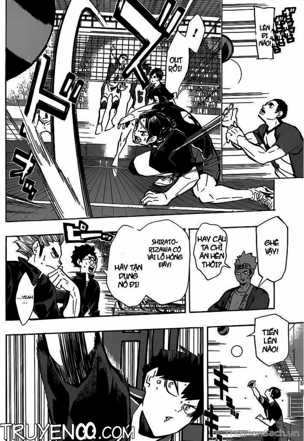 Truyện Tranh Vua Bóng Chuyền Haikyuu trang 6