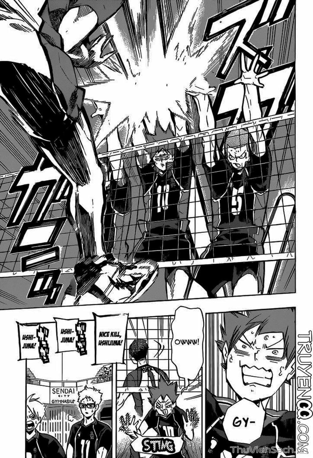 Truyện Tranh Vua Bóng Chuyền Haikyuu trang 6