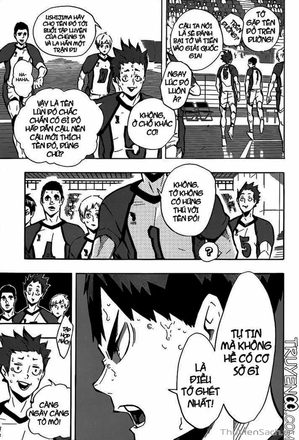 Truyện Tranh Vua Bóng Chuyền Haikyuu trang 6