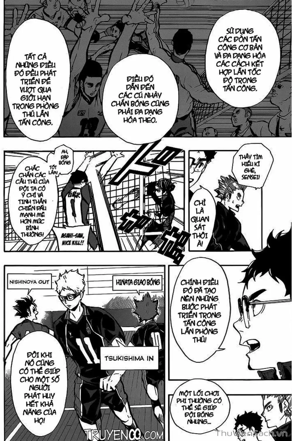 Truyện Tranh Vua Bóng Chuyền Haikyuu trang 6