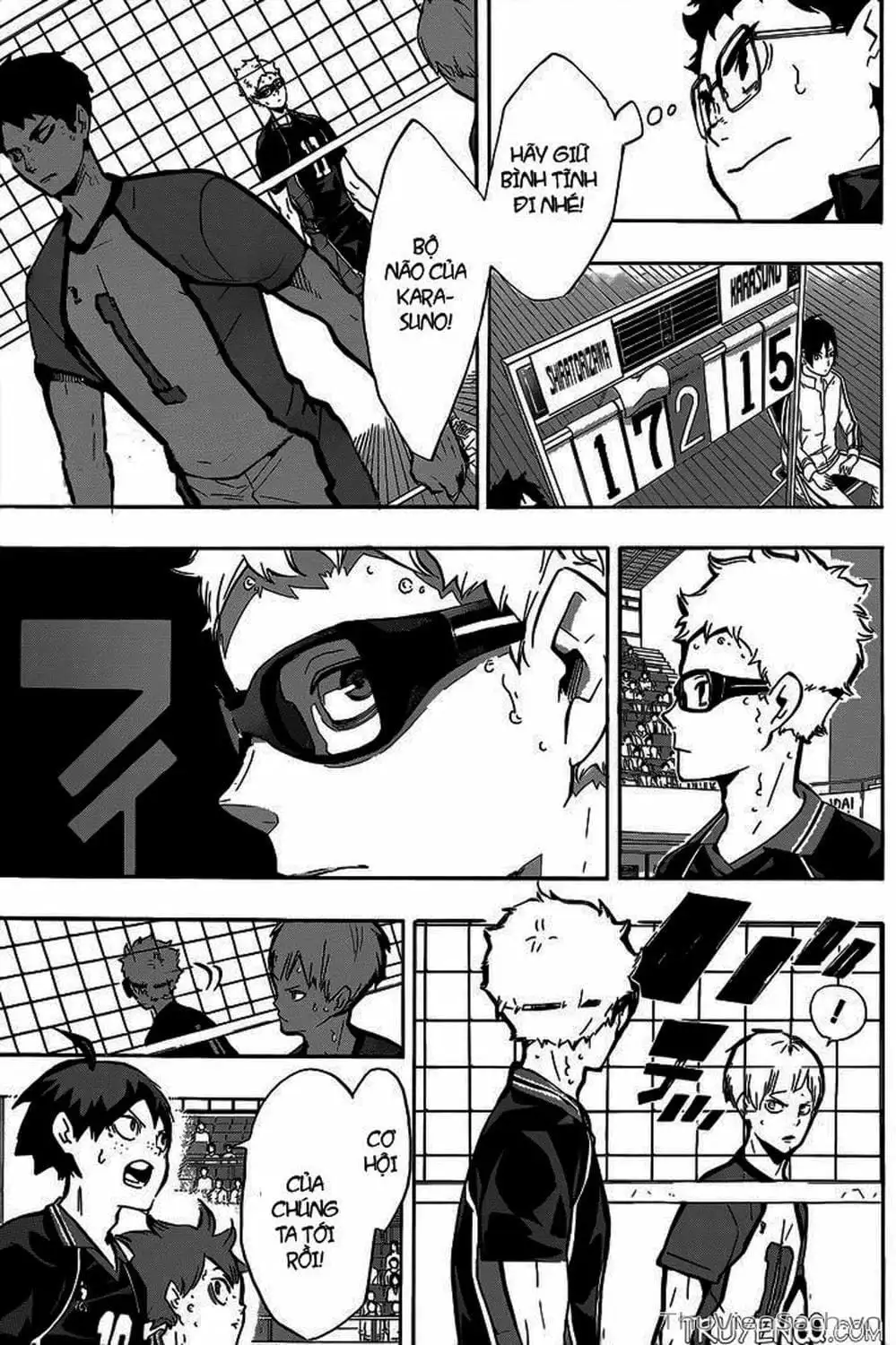 Truyện Tranh Vua Bóng Chuyền Haikyuu trang 6