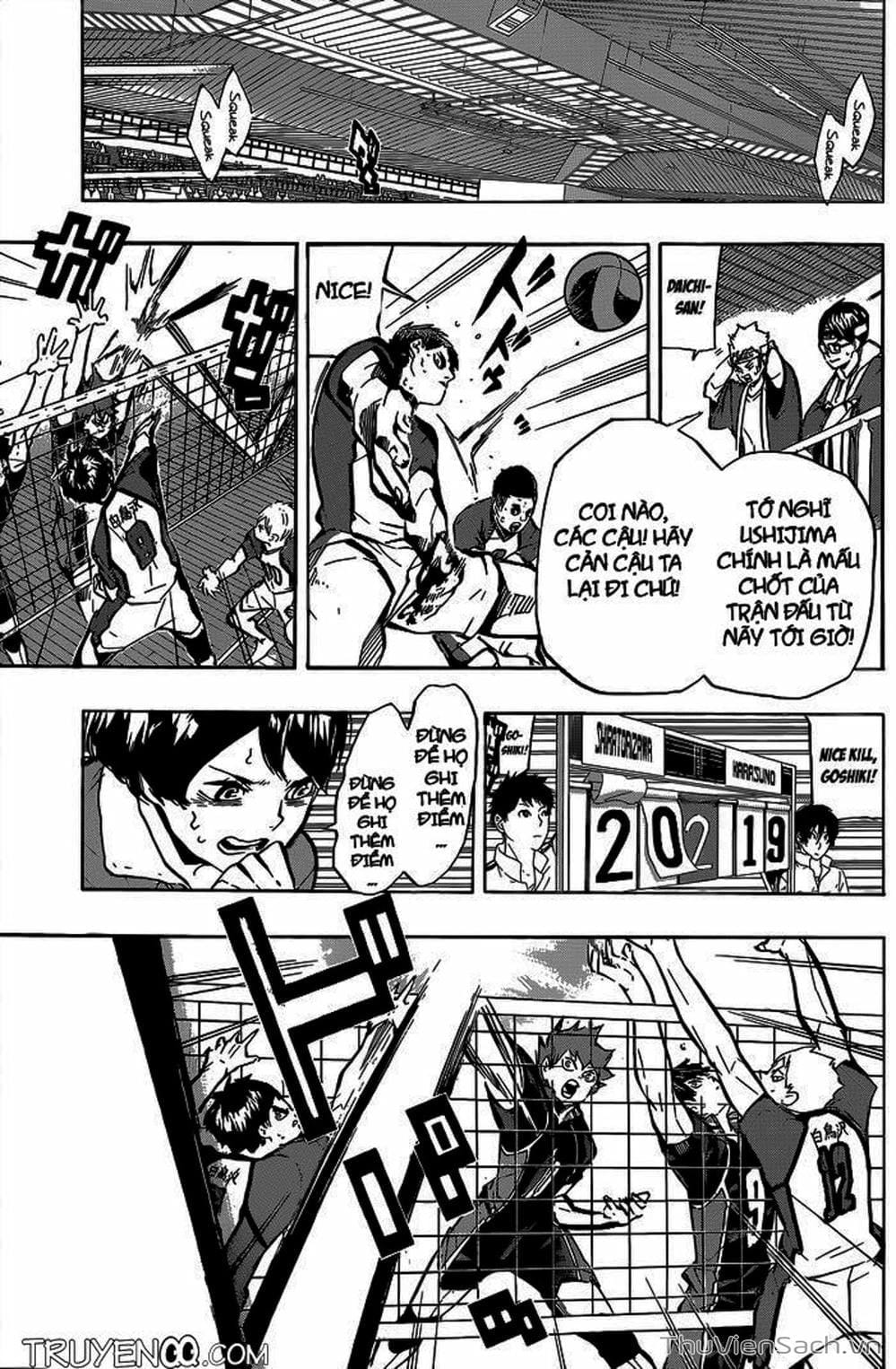 Truyện Tranh Vua Bóng Chuyền Haikyuu trang 6