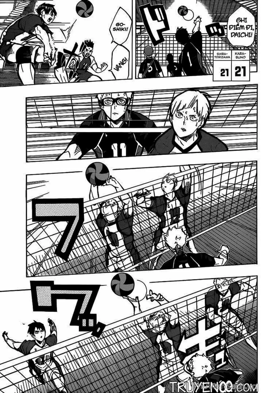 Truyện Tranh Vua Bóng Chuyền Haikyuu trang 6