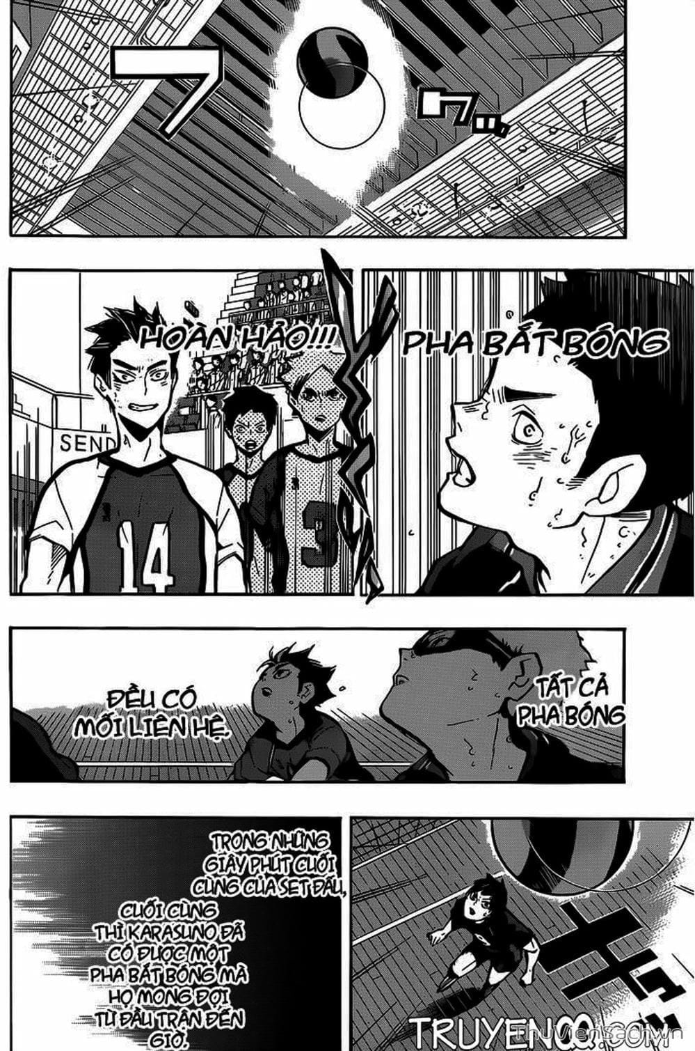 Truyện Tranh Vua Bóng Chuyền Haikyuu trang 6