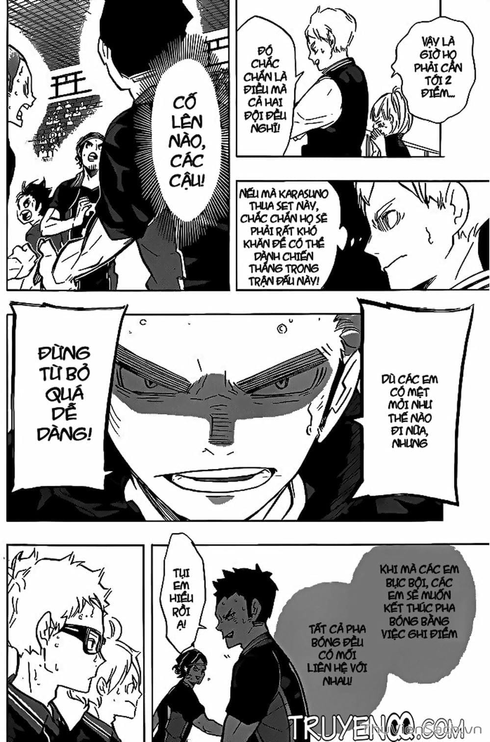 Truyện Tranh Vua Bóng Chuyền Haikyuu trang 6