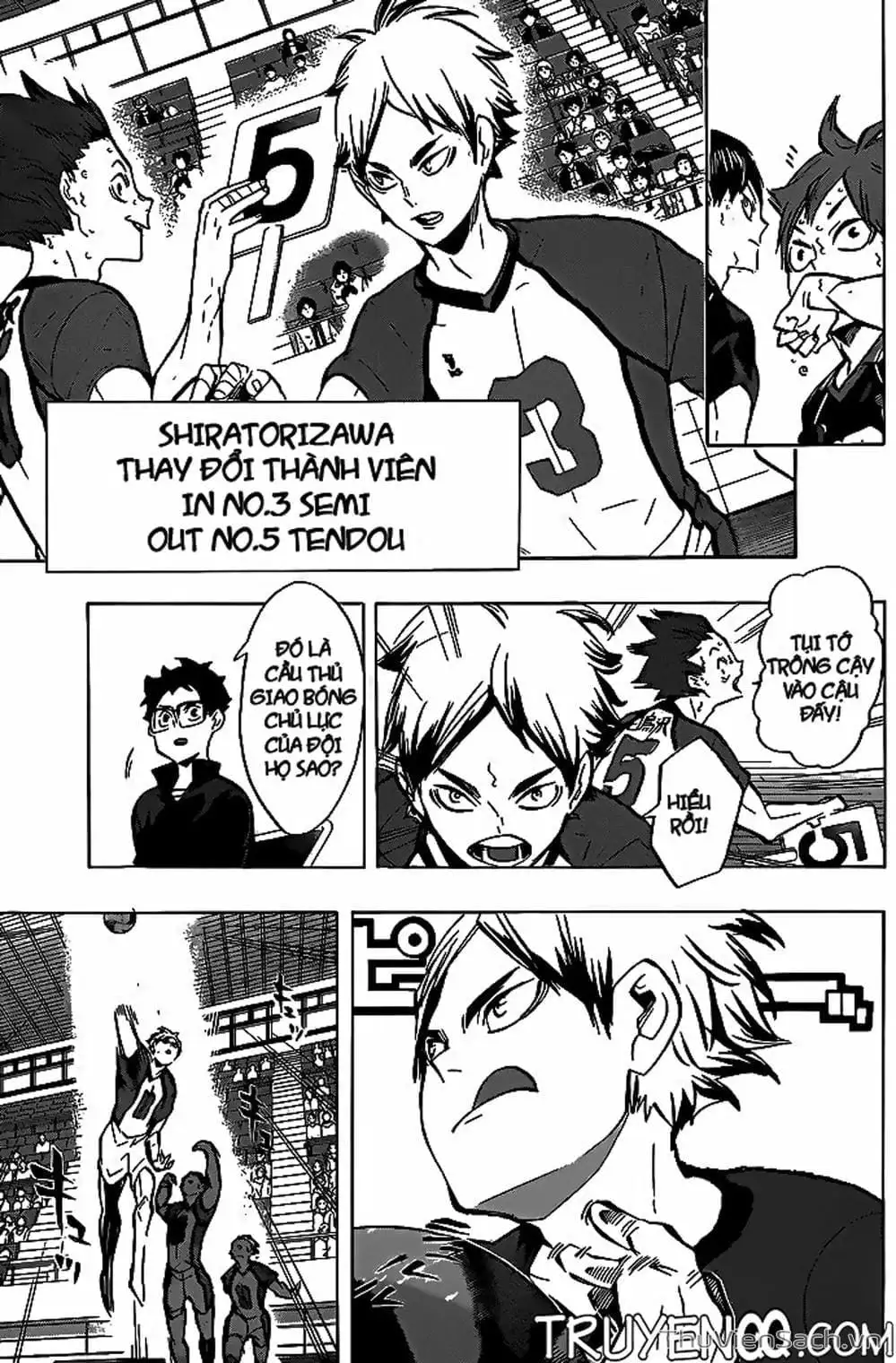Truyện Tranh Vua Bóng Chuyền Haikyuu trang 6