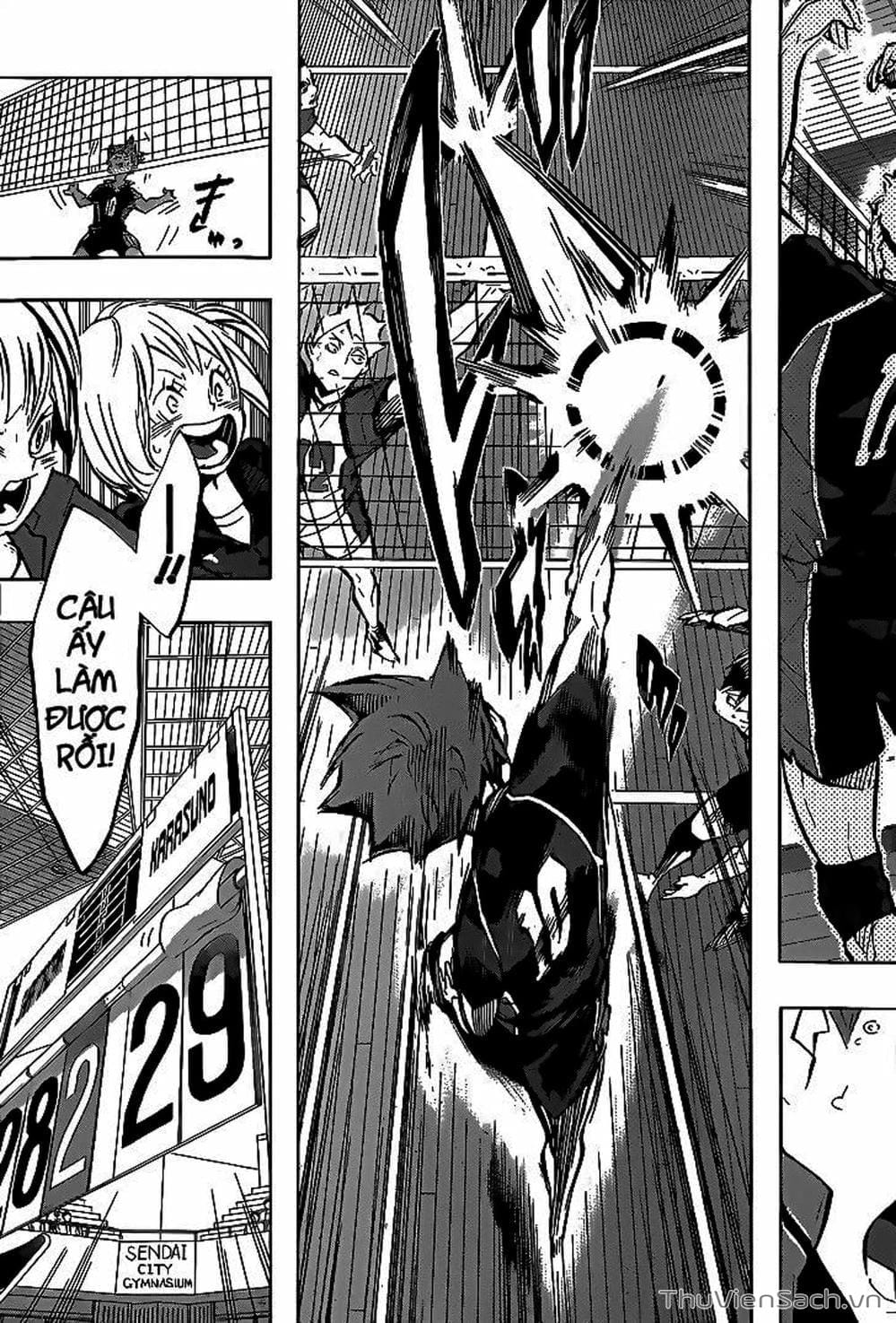 Truyện Tranh Vua Bóng Chuyền Haikyuu trang 6