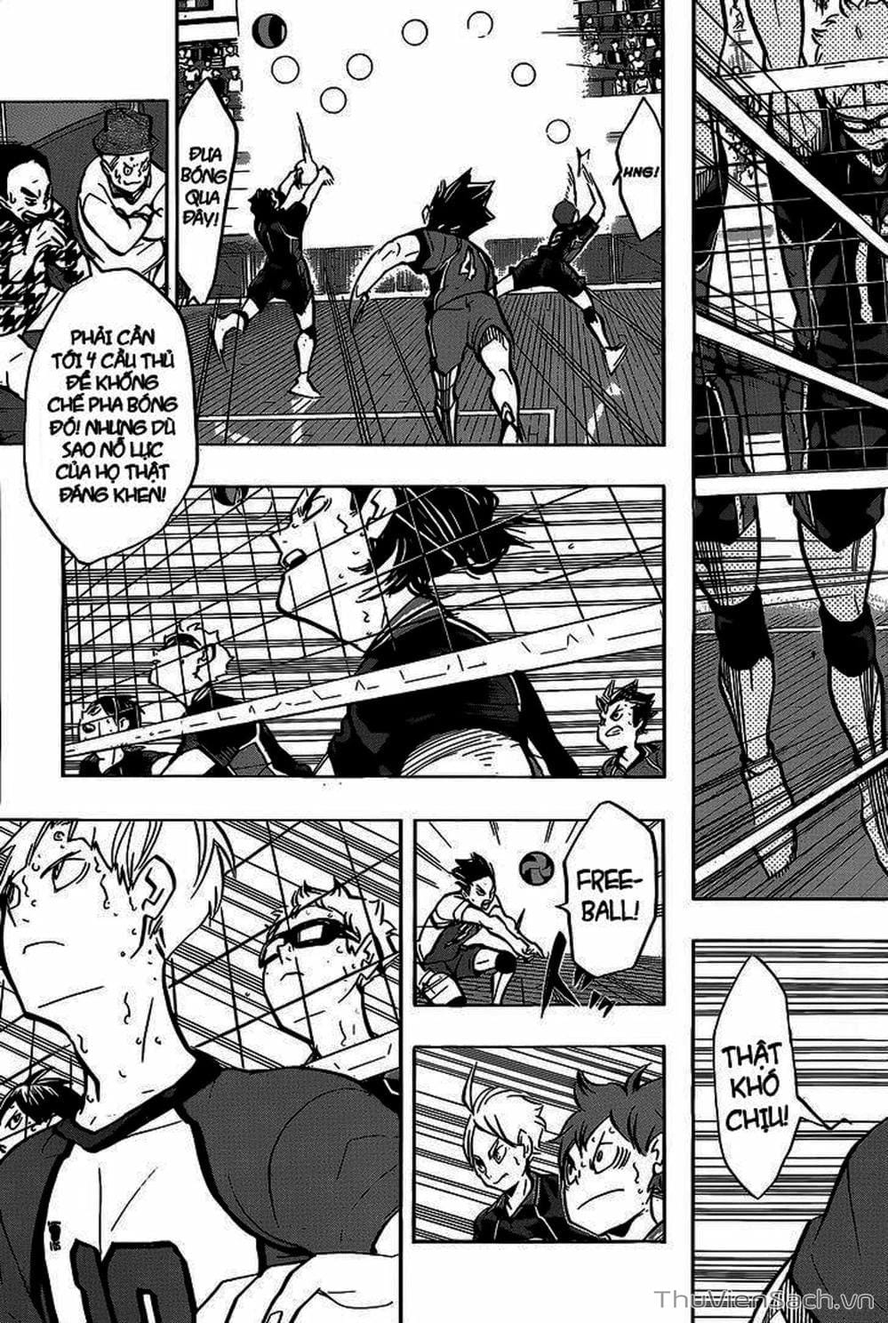 Truyện Tranh Vua Bóng Chuyền Haikyuu trang 6