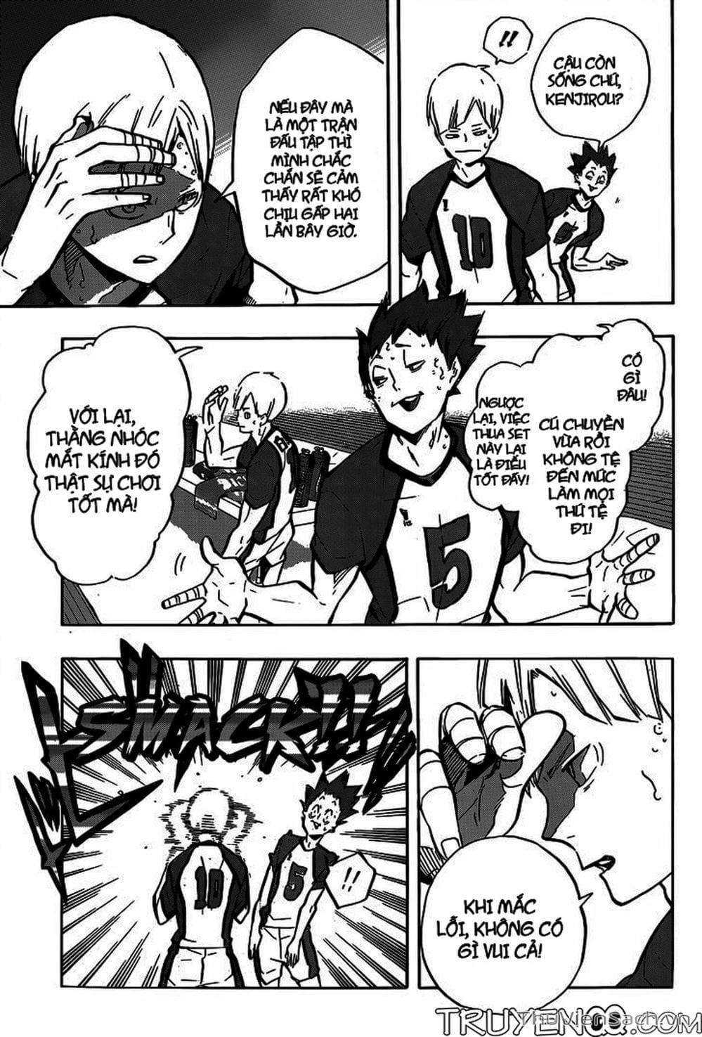 Truyện Tranh Vua Bóng Chuyền Haikyuu trang 6