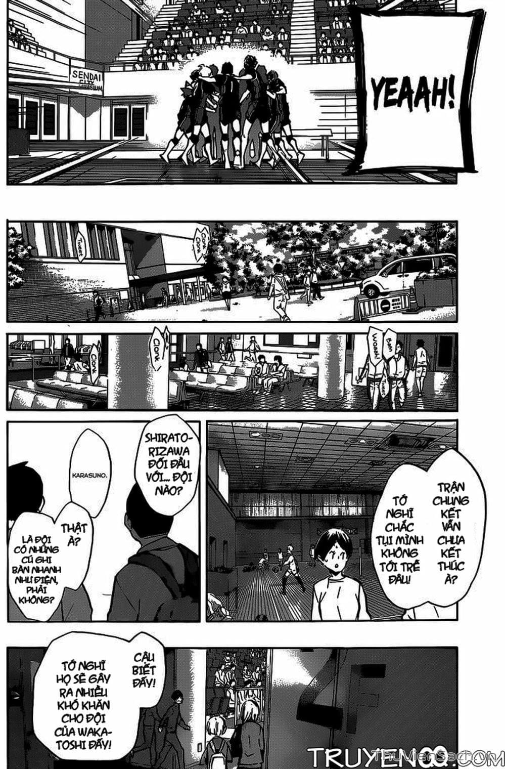 Truyện Tranh Vua Bóng Chuyền Haikyuu trang 6
