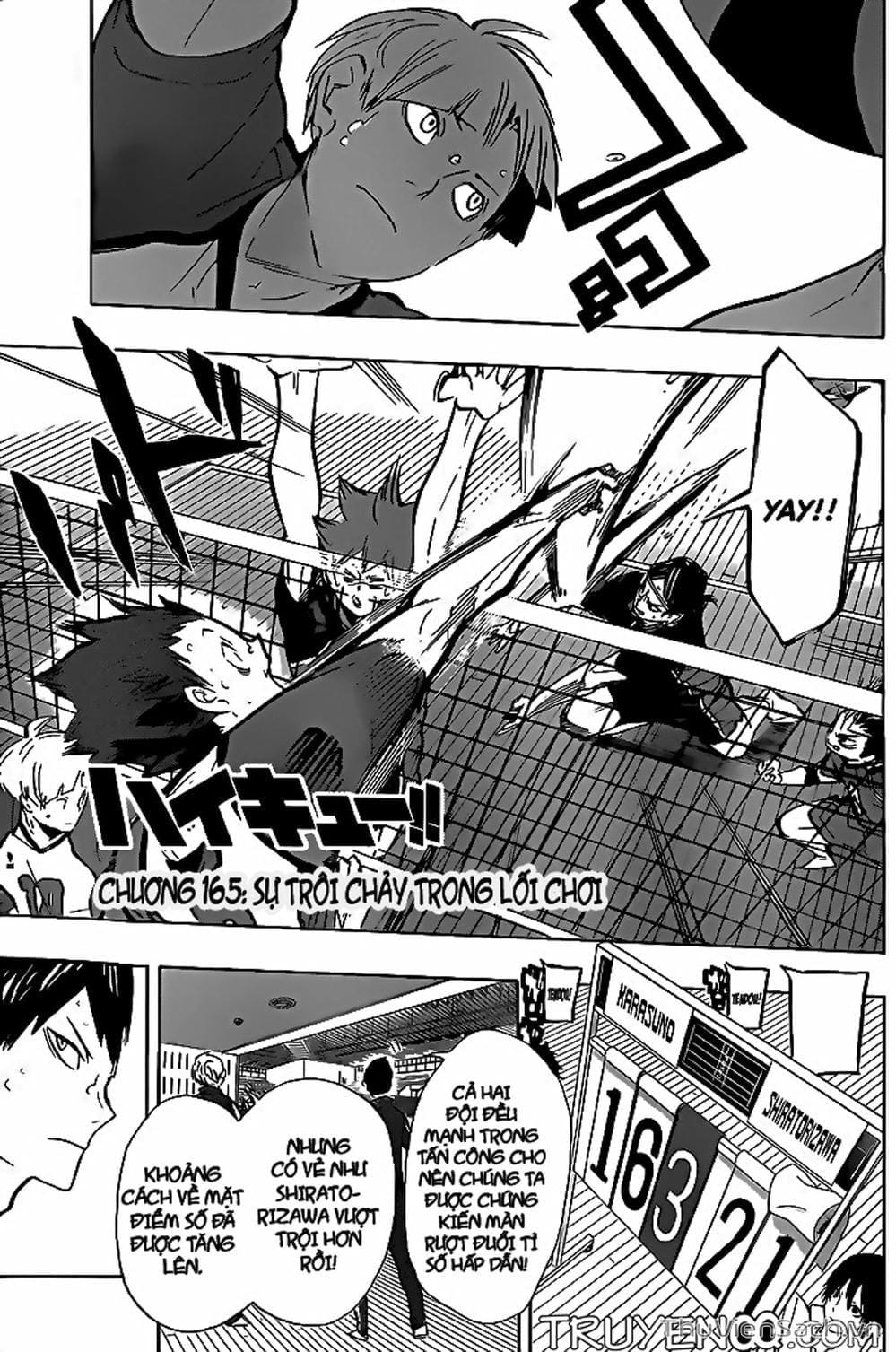 Truyện Tranh Vua Bóng Chuyền Haikyuu trang 6