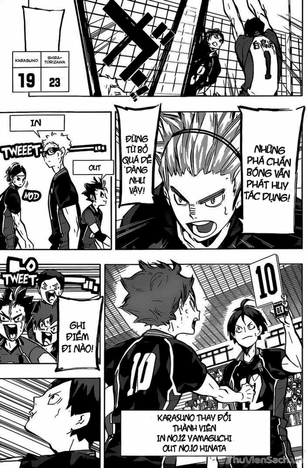Truyện Tranh Vua Bóng Chuyền Haikyuu trang 6
