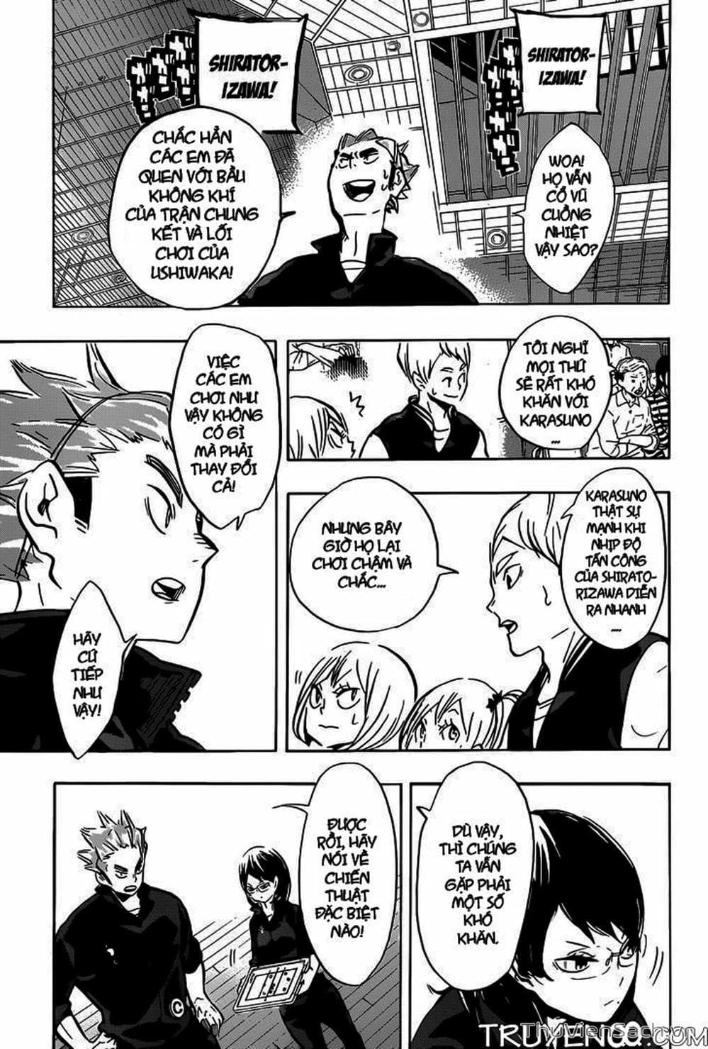 Truyện Tranh Vua Bóng Chuyền Haikyuu trang 6