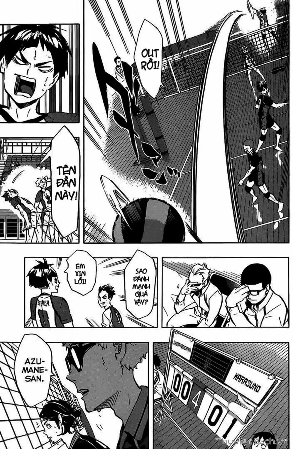 Truyện Tranh Vua Bóng Chuyền Haikyuu trang 6