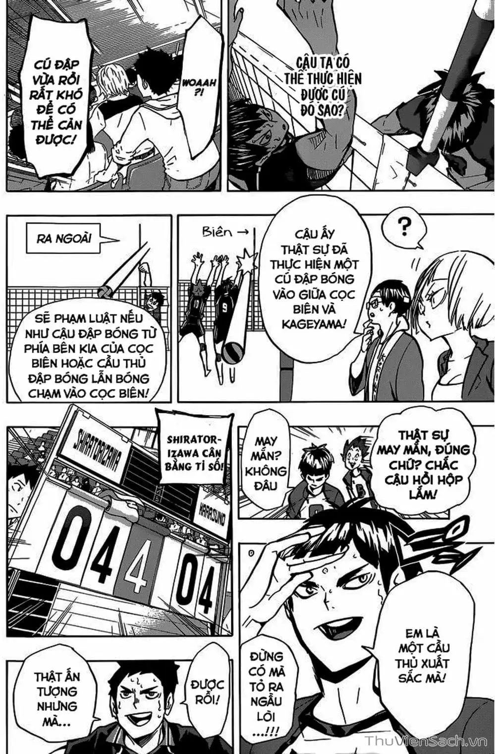 Truyện Tranh Vua Bóng Chuyền Haikyuu trang 6