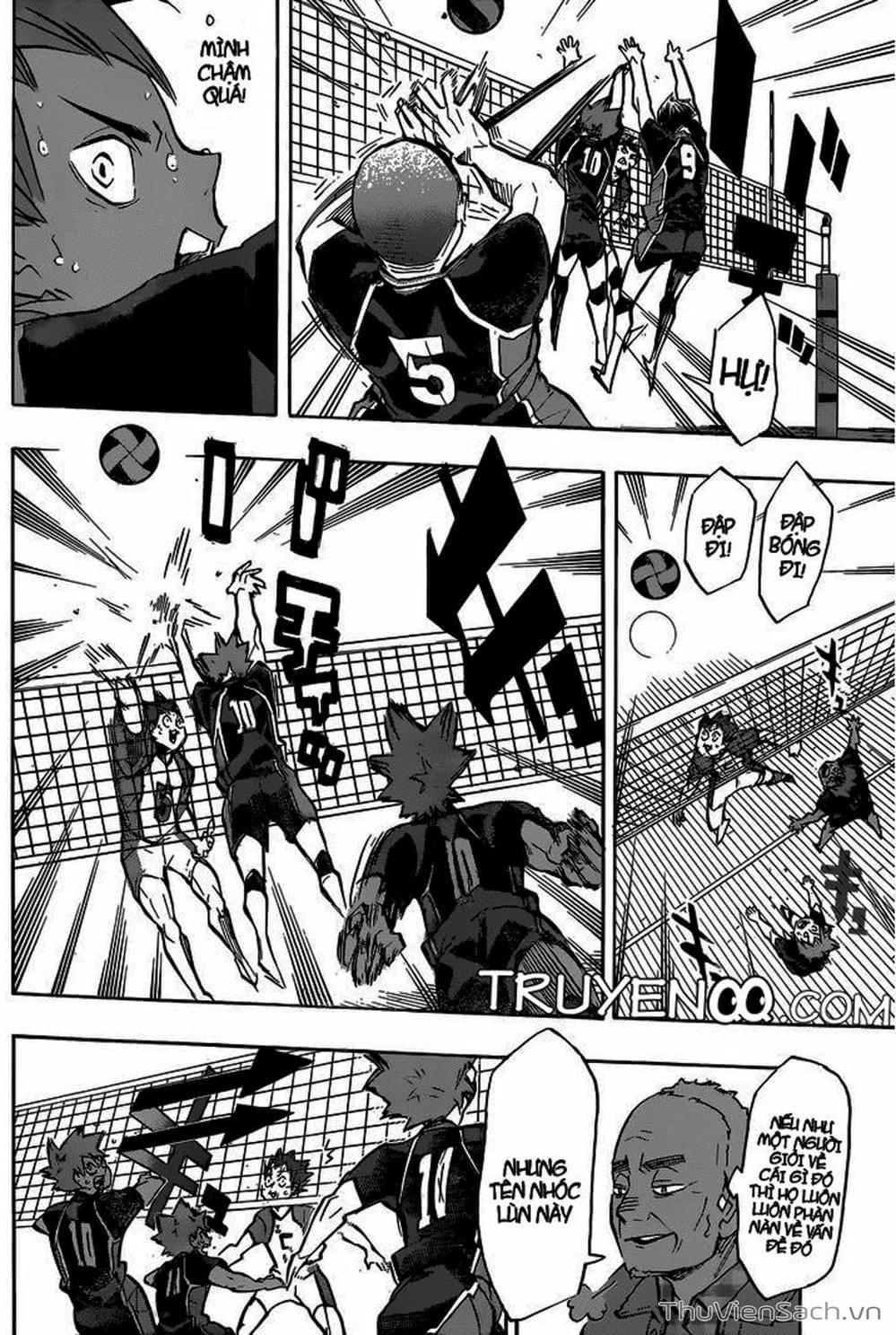 Truyện Tranh Vua Bóng Chuyền Haikyuu trang 6