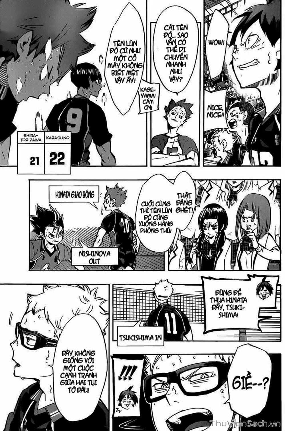 Truyện Tranh Vua Bóng Chuyền Haikyuu trang 6