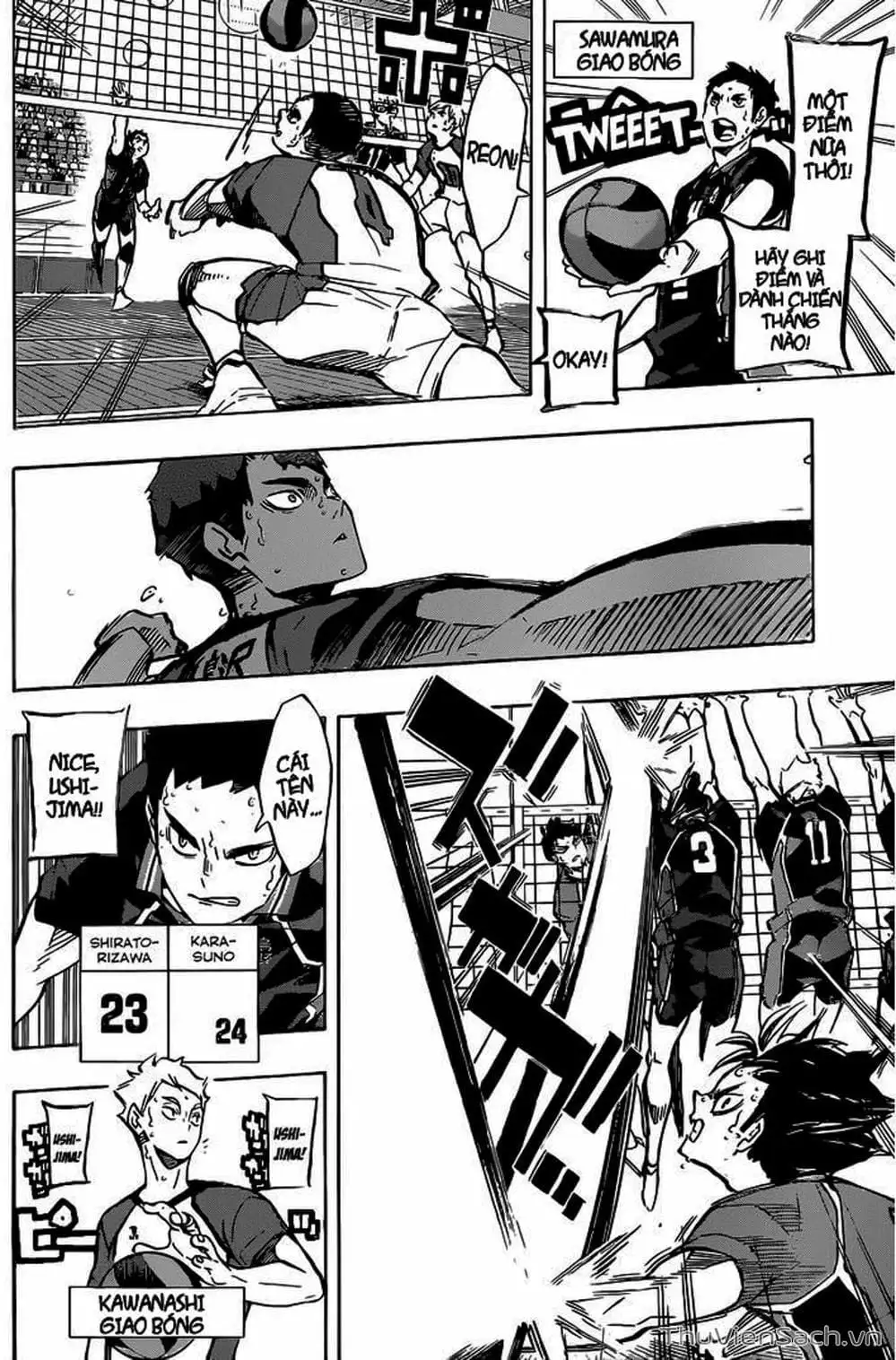 Truyện Tranh Vua Bóng Chuyền Haikyuu trang 6