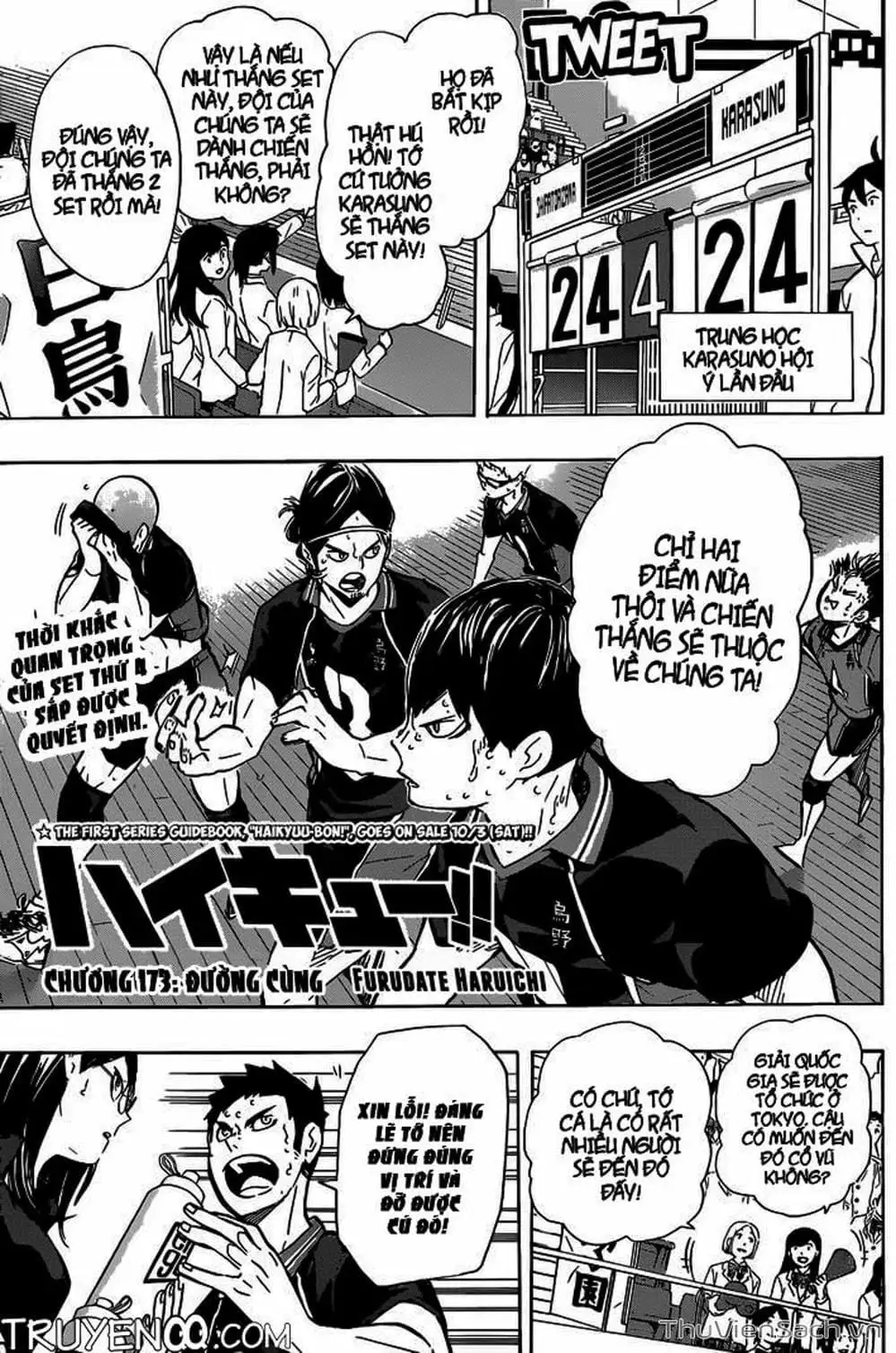Truyện Tranh Vua Bóng Chuyền Haikyuu trang 6