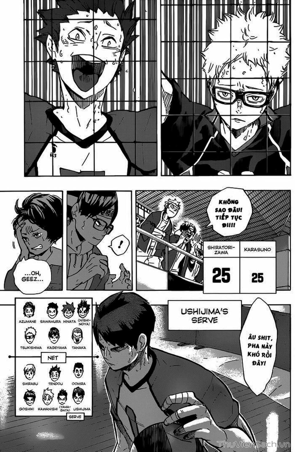 Truyện Tranh Vua Bóng Chuyền Haikyuu trang 6