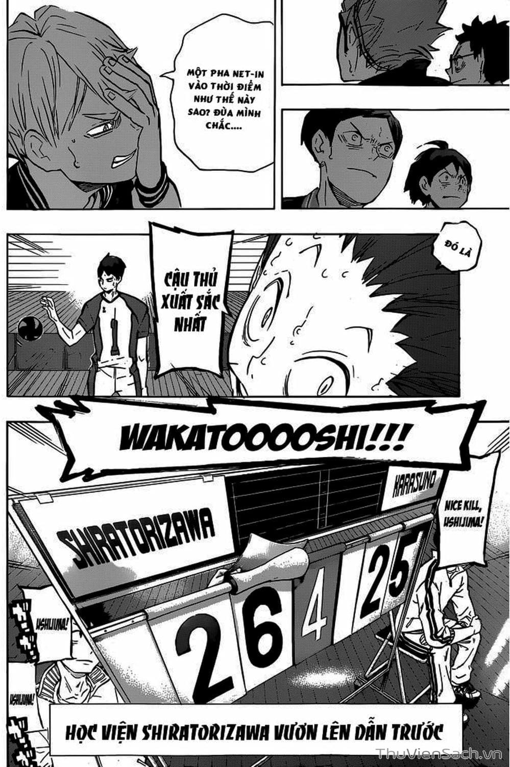 Truyện Tranh Vua Bóng Chuyền Haikyuu trang 6