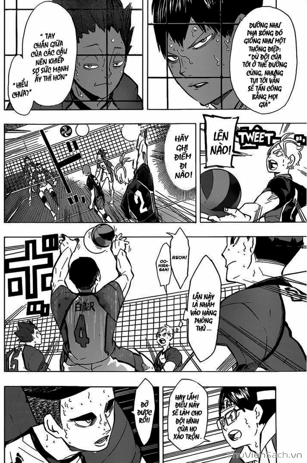 Truyện Tranh Vua Bóng Chuyền Haikyuu trang 6