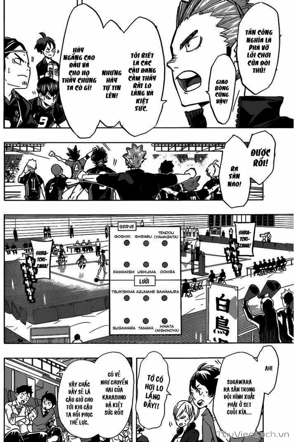 Truyện Tranh Vua Bóng Chuyền Haikyuu trang 6
