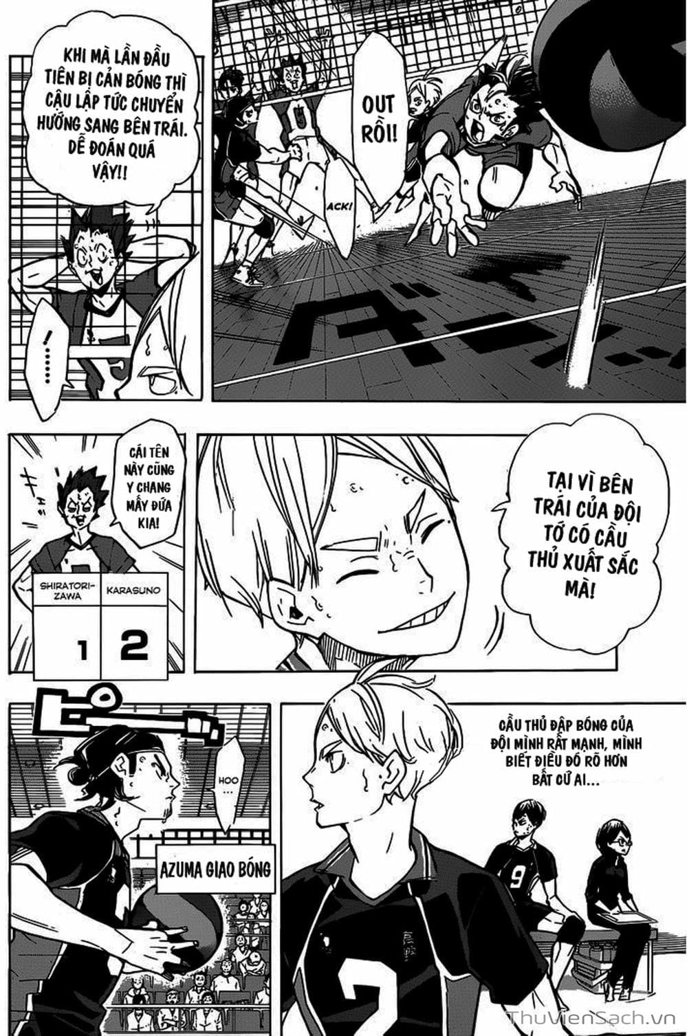 Truyện Tranh Vua Bóng Chuyền Haikyuu trang 6