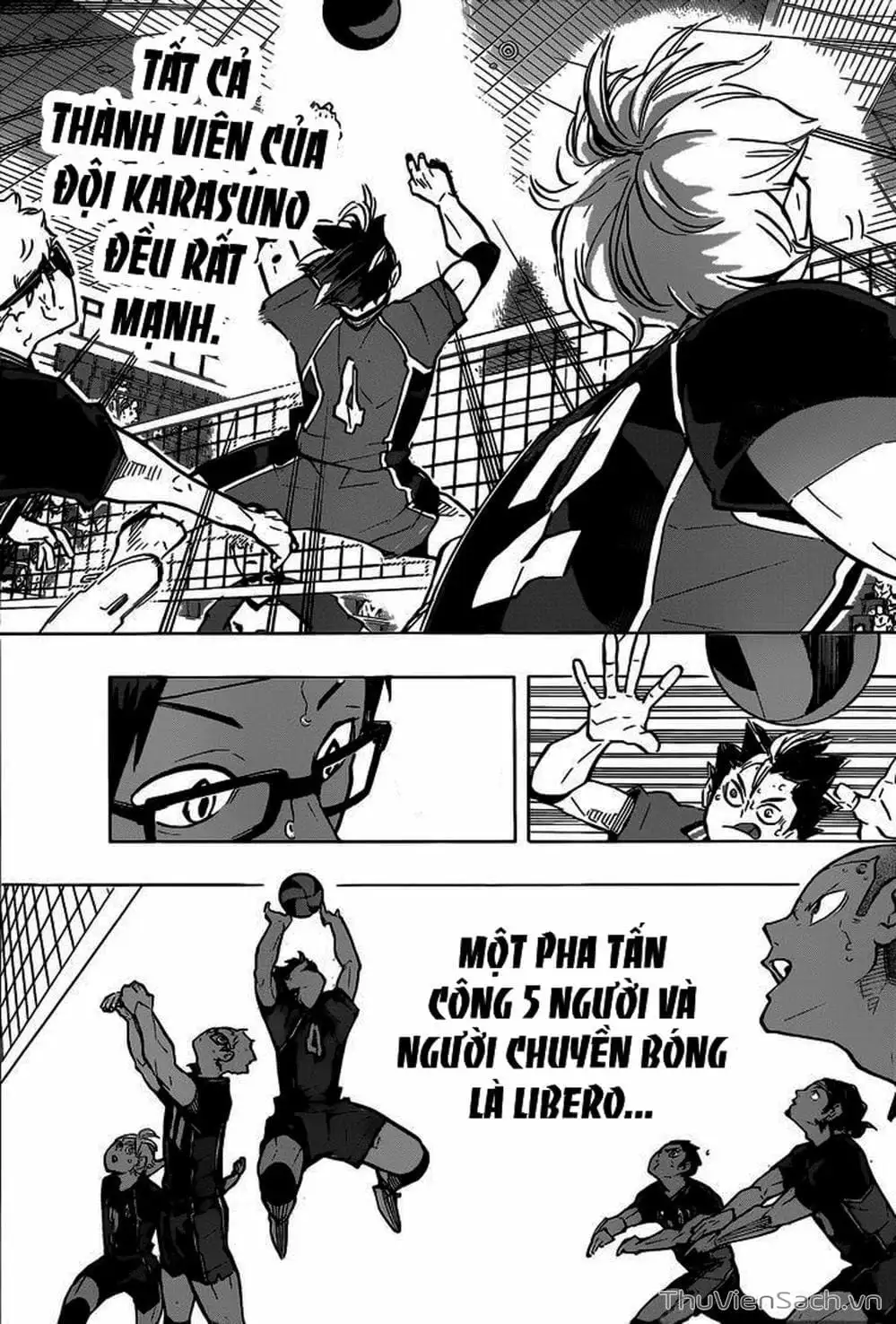 Truyện Tranh Vua Bóng Chuyền Haikyuu trang 6