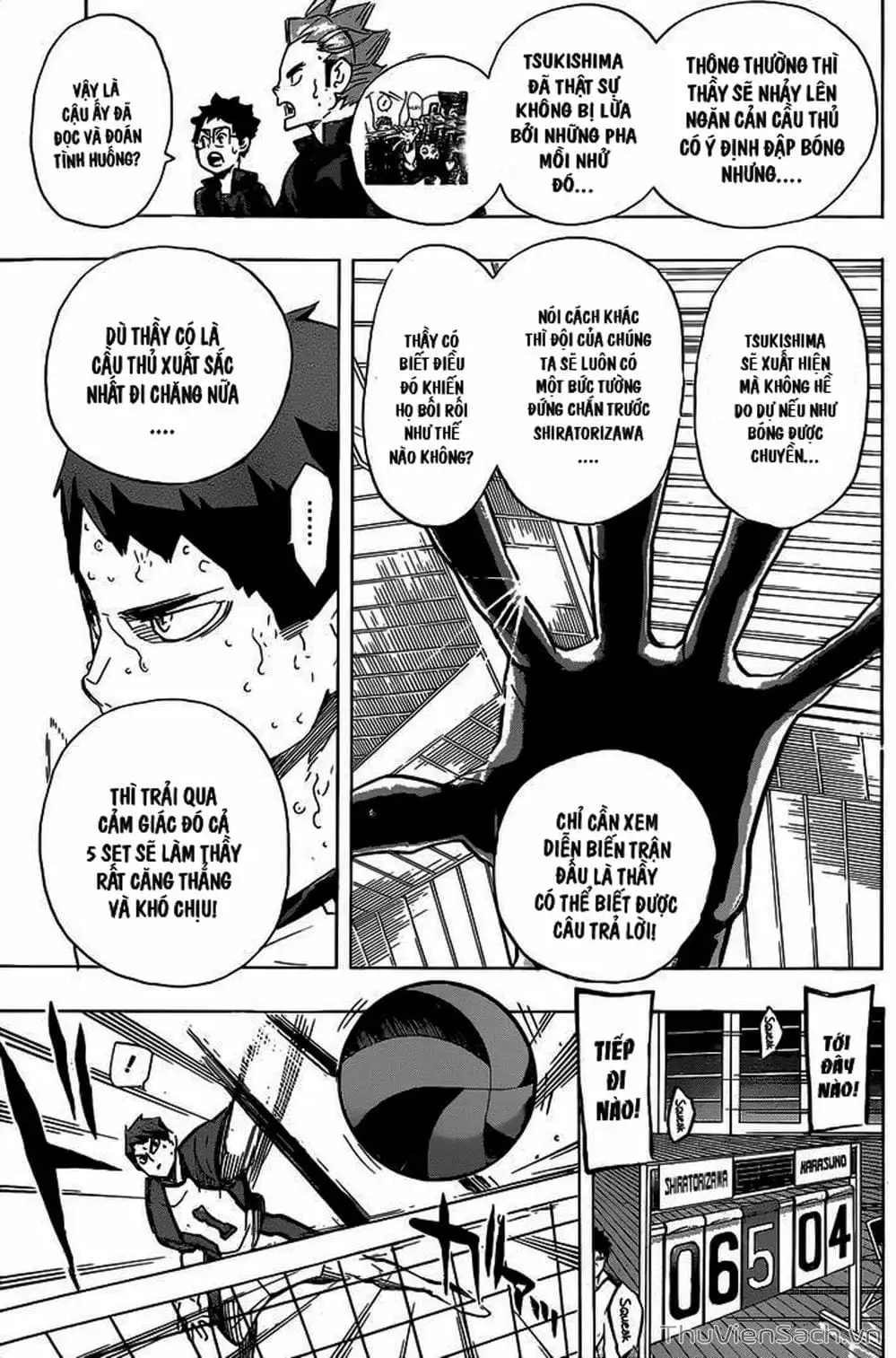 Truyện Tranh Vua Bóng Chuyền Haikyuu trang 6