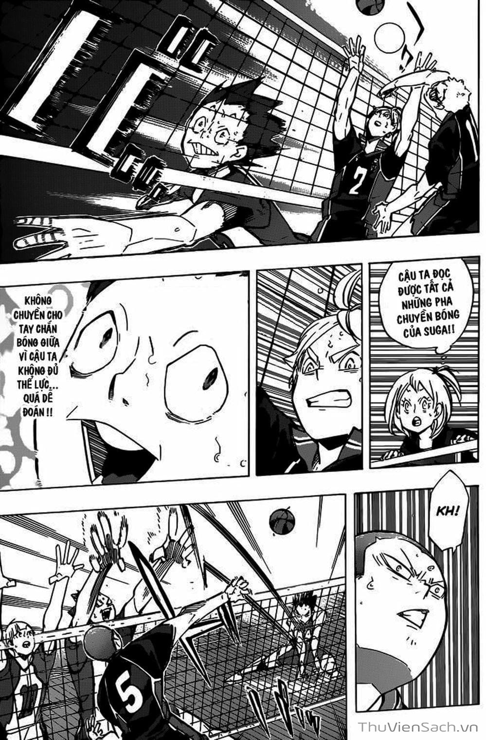 Truyện Tranh Vua Bóng Chuyền Haikyuu trang 6