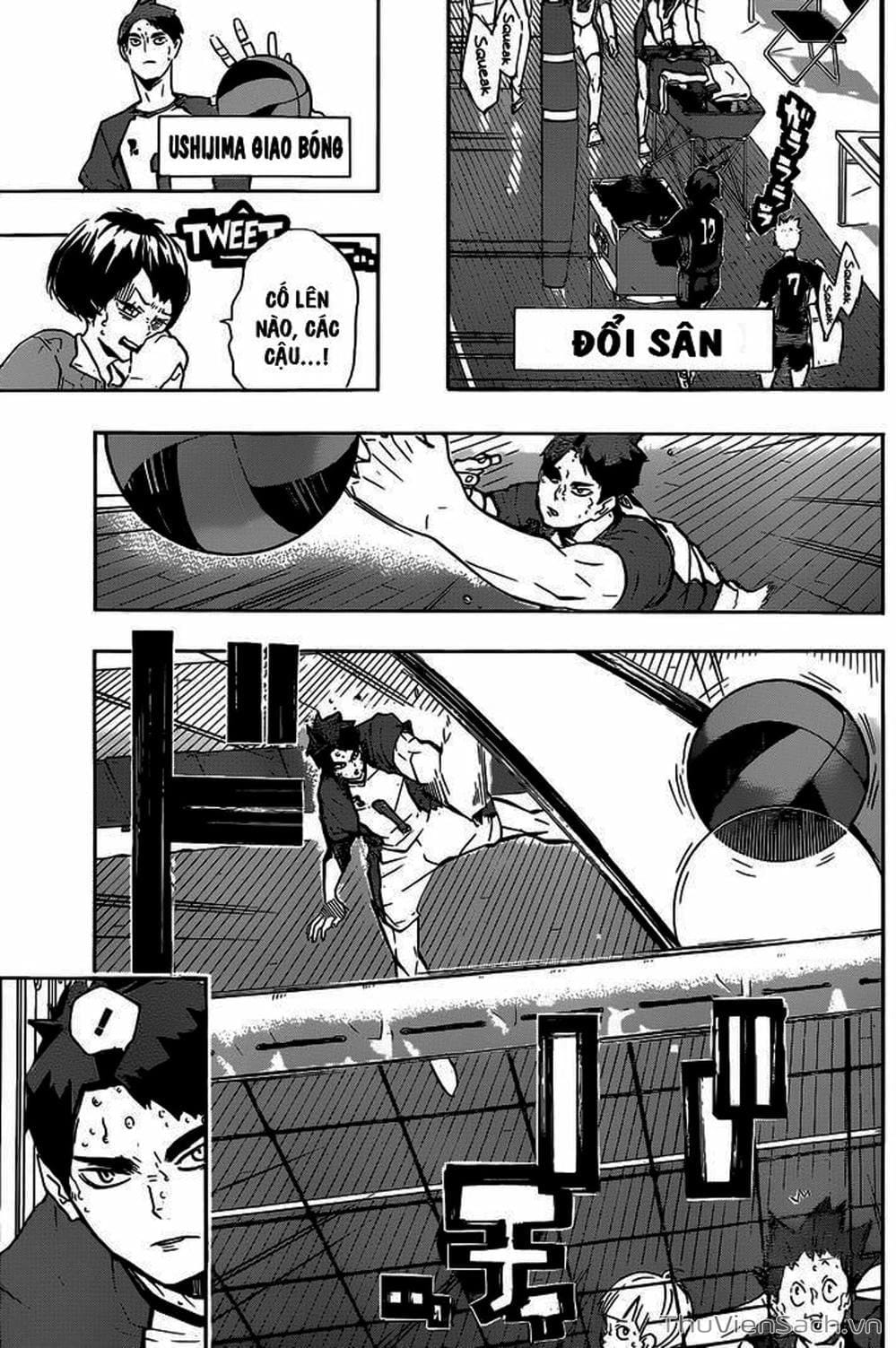 Truyện Tranh Vua Bóng Chuyền Haikyuu trang 6