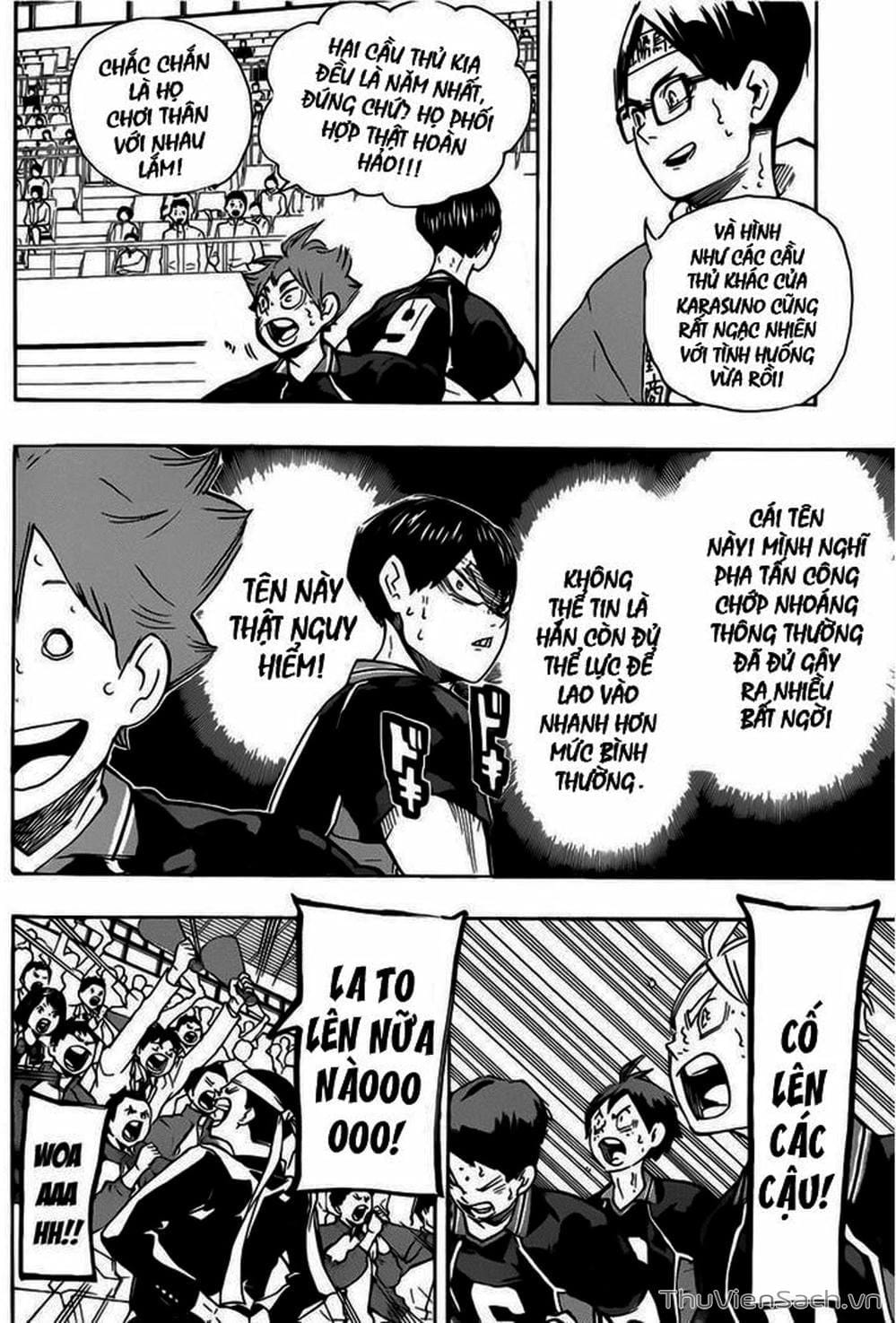 Truyện Tranh Vua Bóng Chuyền Haikyuu trang 6