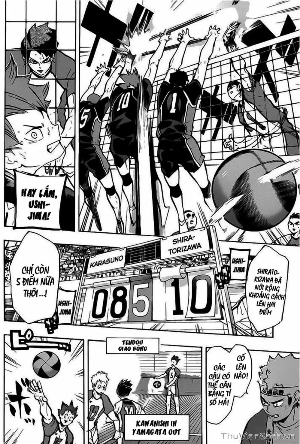 Truyện Tranh Vua Bóng Chuyền Haikyuu trang 6