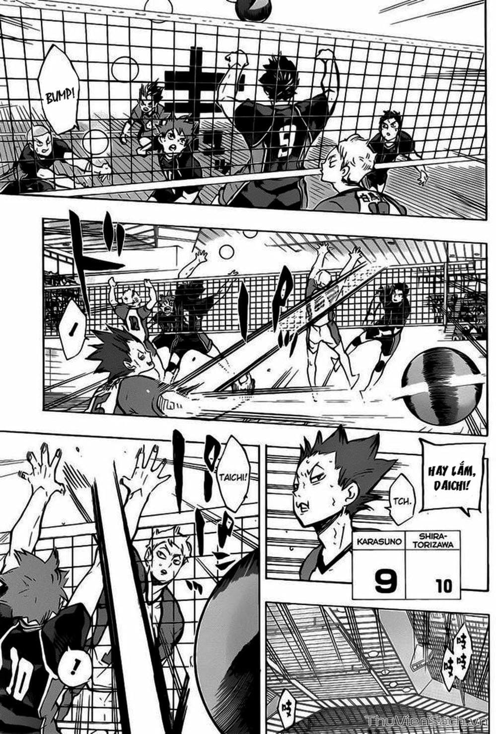 Truyện Tranh Vua Bóng Chuyền Haikyuu trang 6