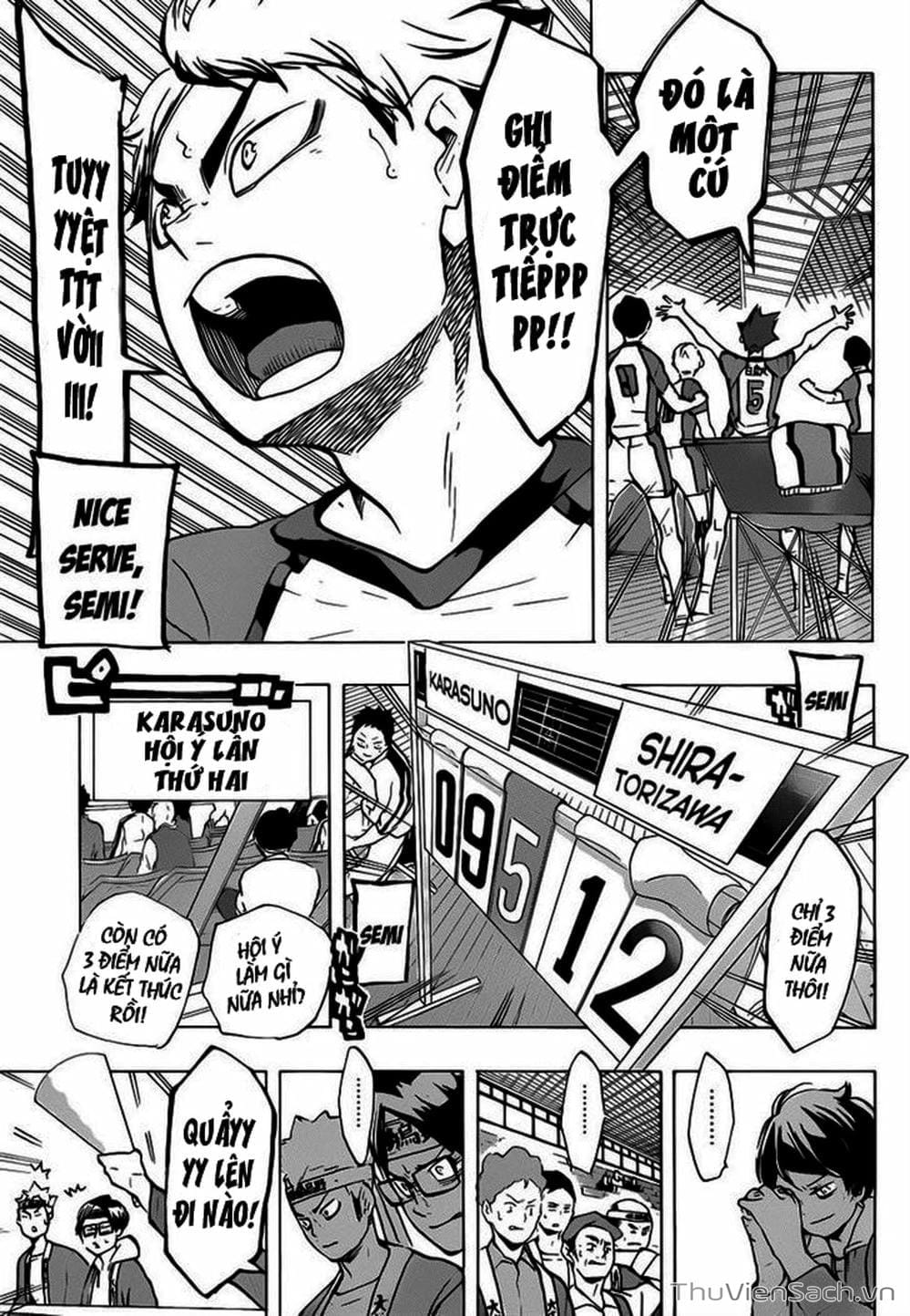 Truyện Tranh Vua Bóng Chuyền Haikyuu trang 6