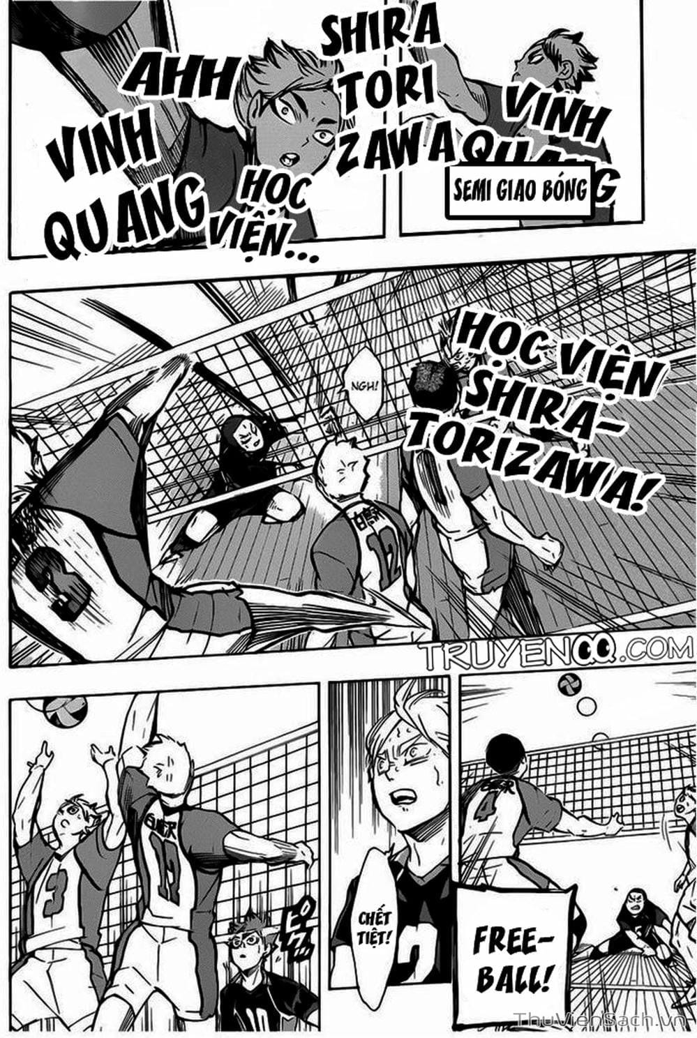 Truyện Tranh Vua Bóng Chuyền Haikyuu trang 6