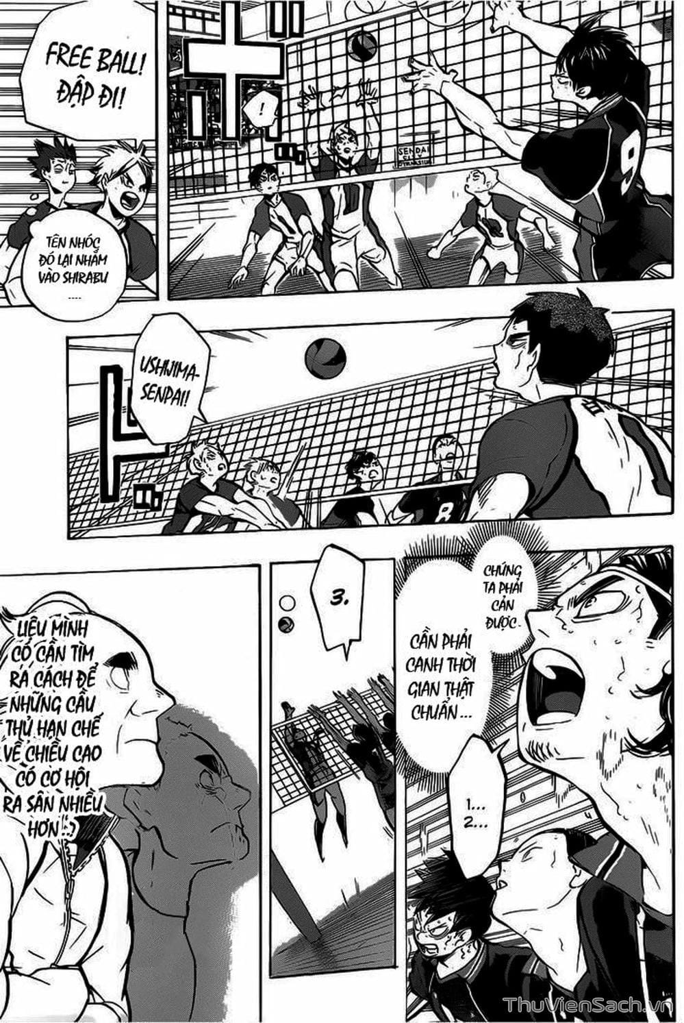 Truyện Tranh Vua Bóng Chuyền Haikyuu trang 6