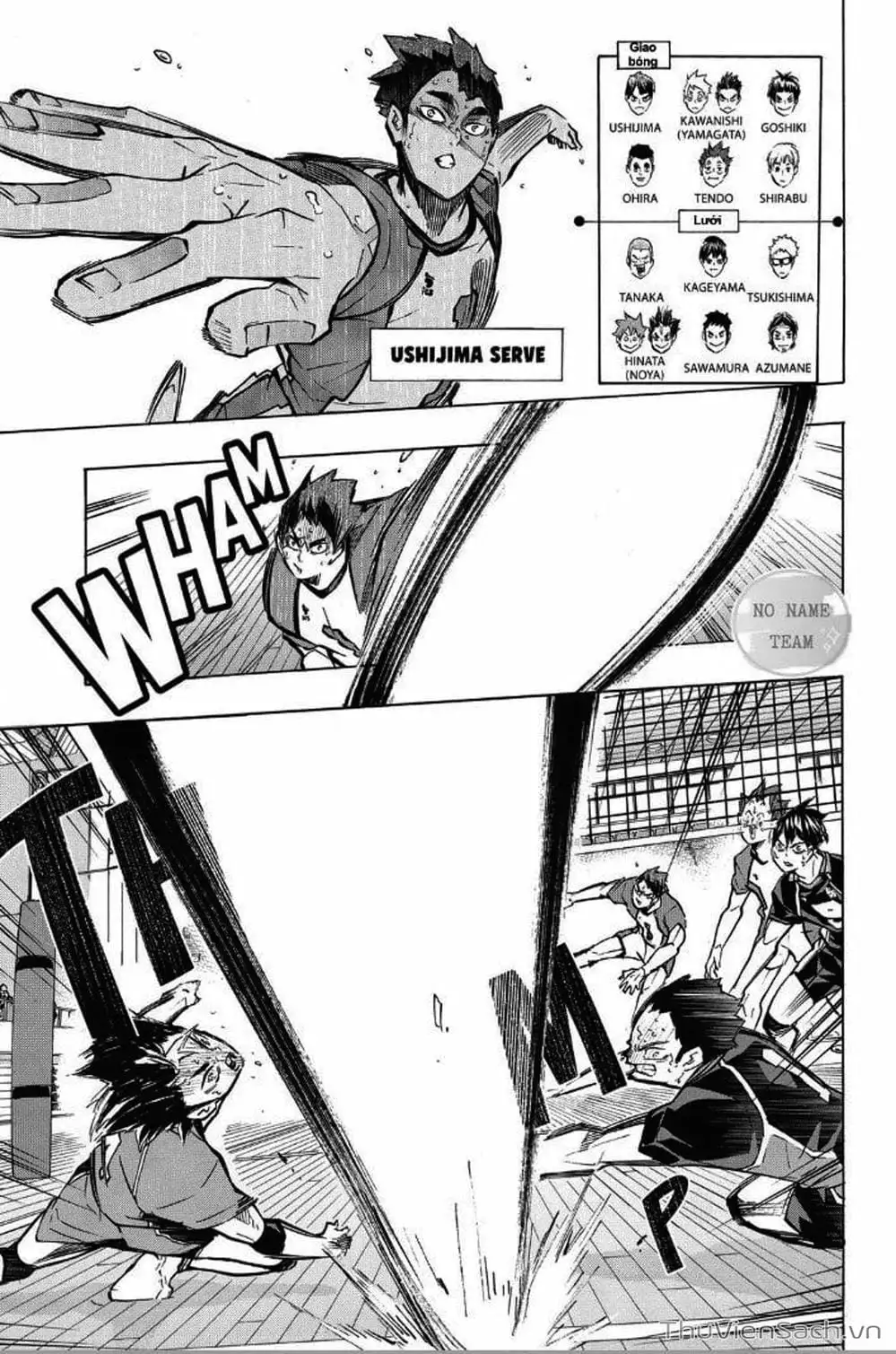 Truyện Tranh Vua Bóng Chuyền Haikyuu trang 6