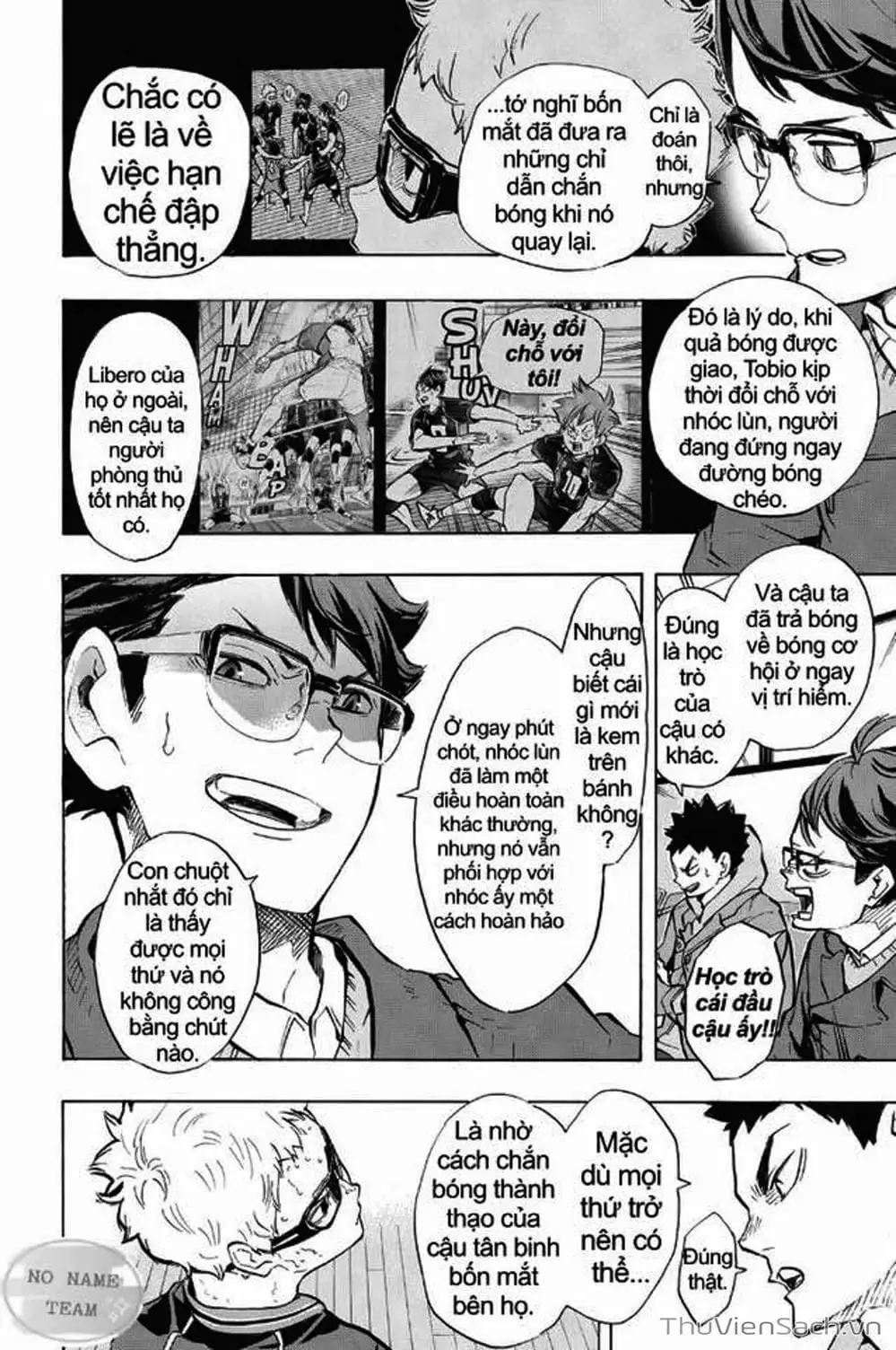 Truyện Tranh Vua Bóng Chuyền Haikyuu trang 6