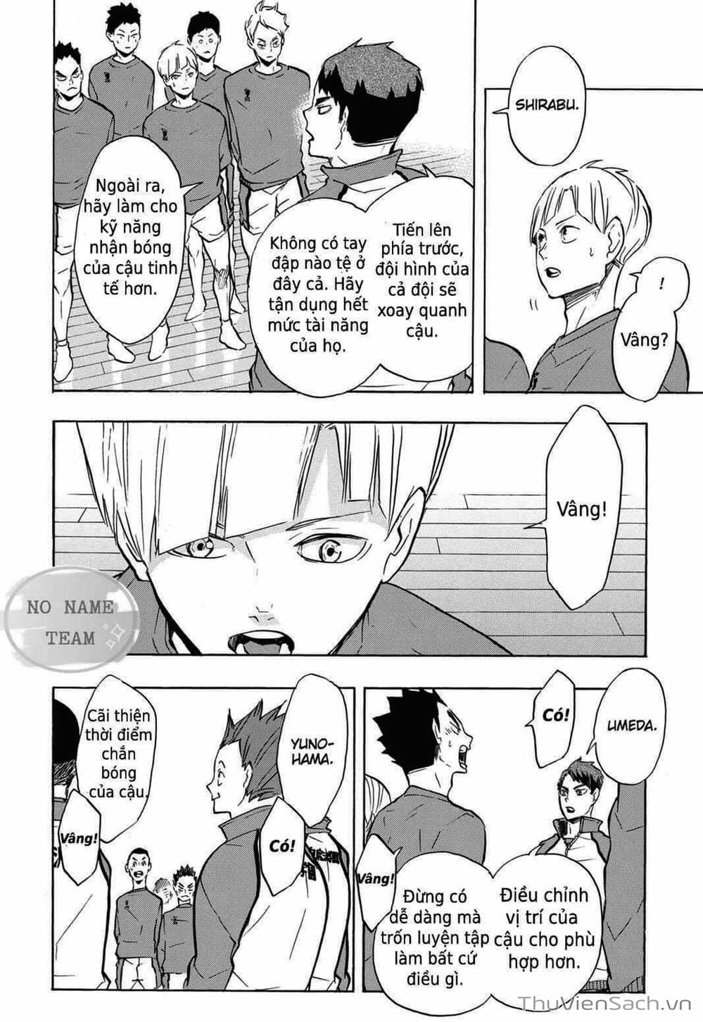 Truyện Tranh Vua Bóng Chuyền Haikyuu trang 6